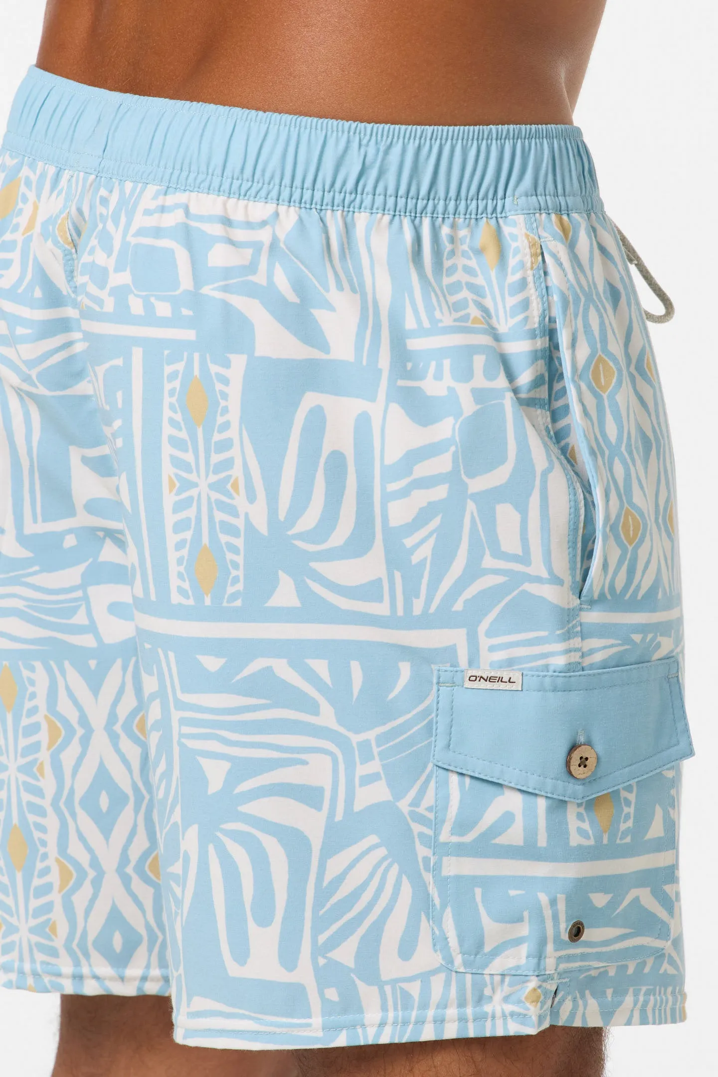 Oneill Mens Boardshorts Hermosa Retro 17" Elastic Waist - Image 5