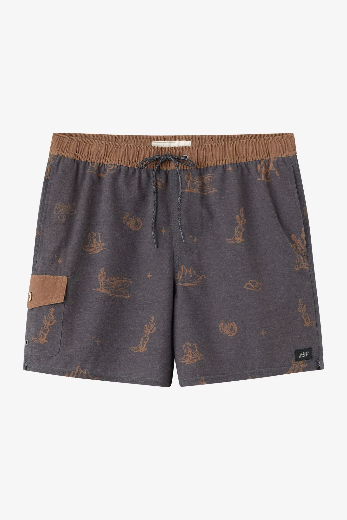 Oneill Mens Boardshorts Hermosa Retro 17" Elastic Waist - Image 7