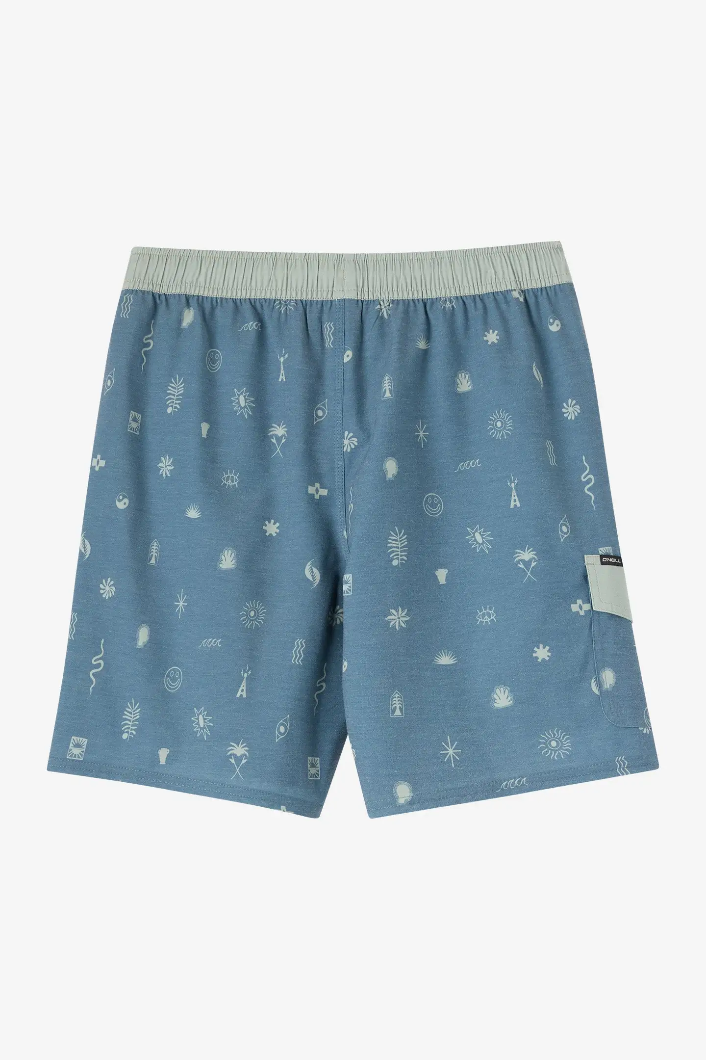 Oneill Mens Boardshorts Hermosa Retro Elastic Waist 17" - Image 13