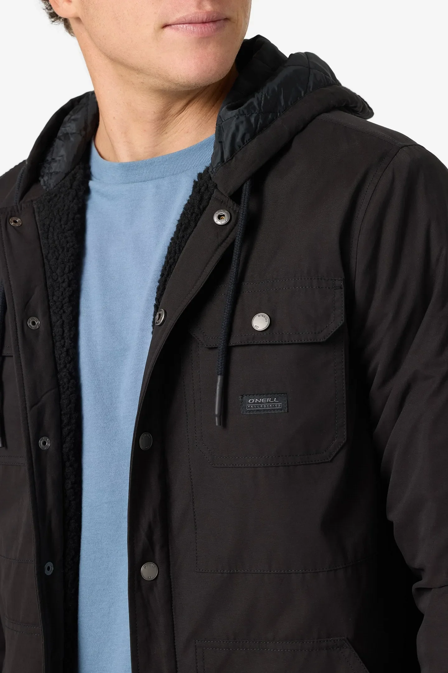 Oneill Mens Jacket TRVLR Royce Hooded - Image 5