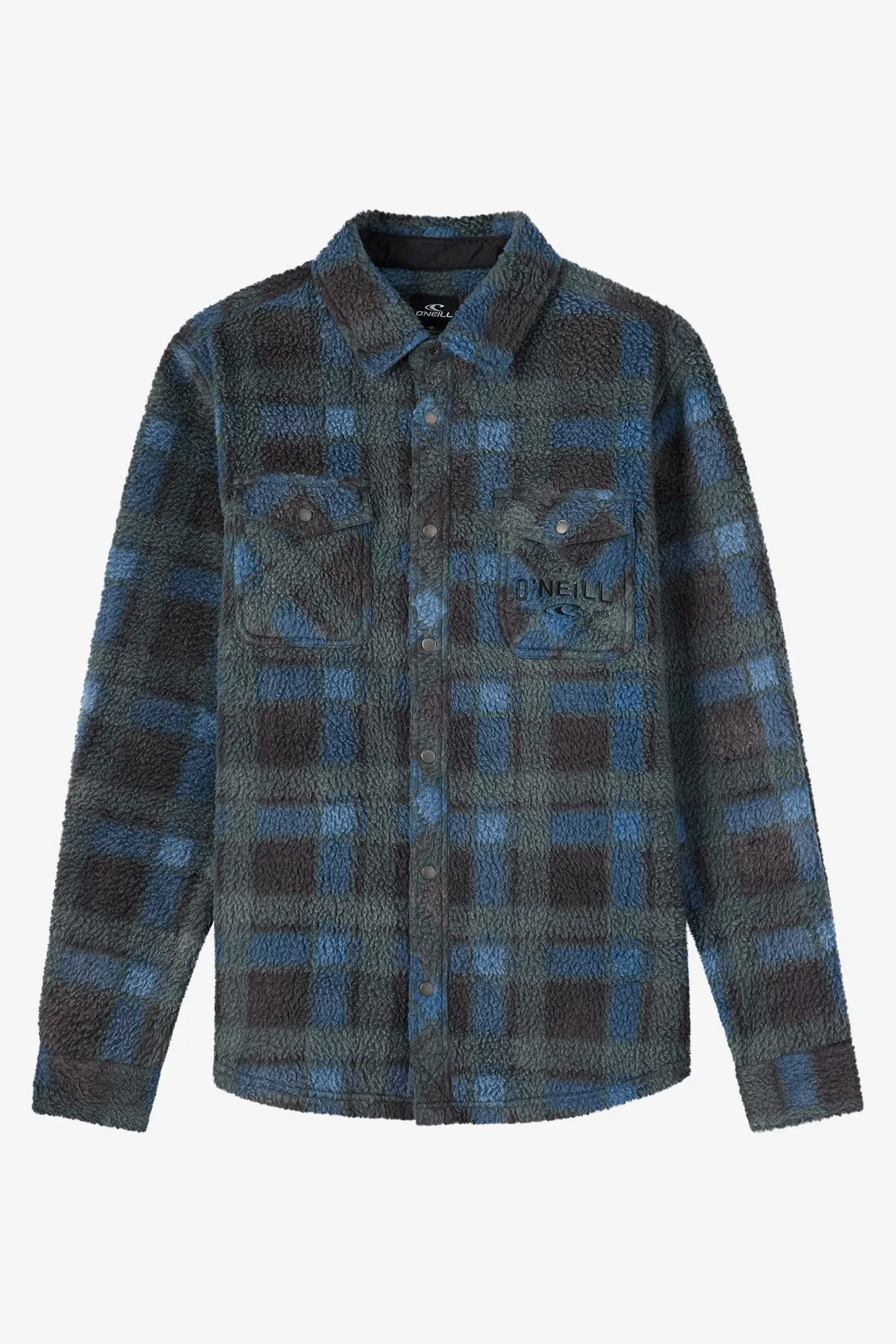 Oneill Mens Shirt Glacier High Pile Superfleece Standard Fit Overshirt