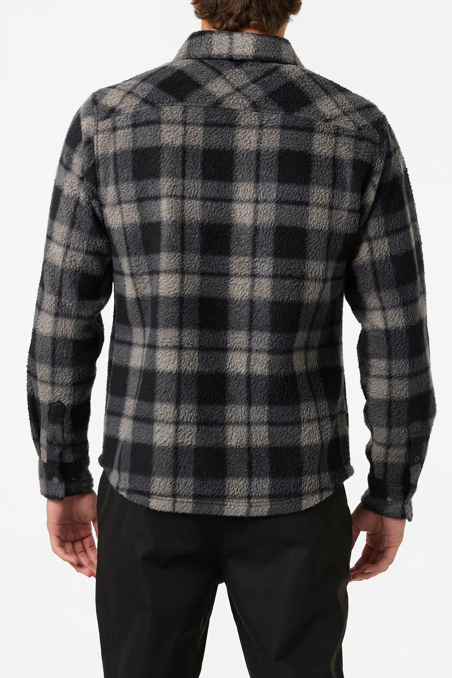 Oneill Mens Shirt Glacier High Pile Superfleece Standard Fit Overshirt - Image 5