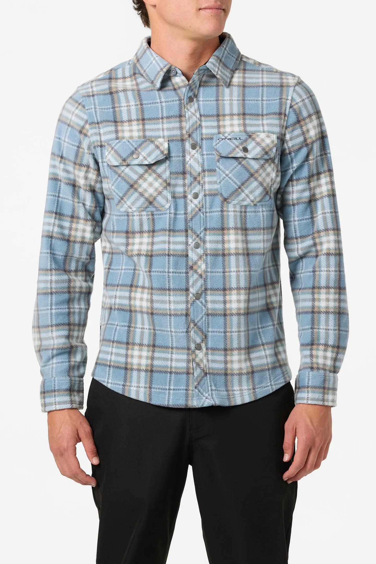 Oneill Mens Shirt Glacier Plaid Superfleece - Image 12