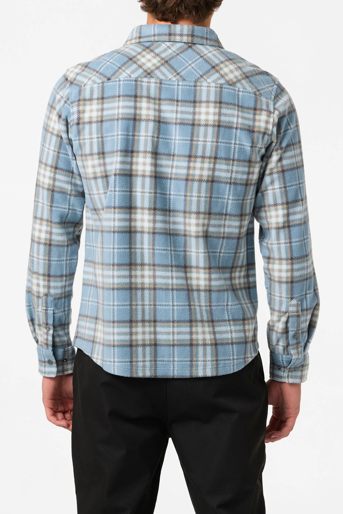 Oneill Mens Shirt Glacier Plaid Superfleece - Image 14