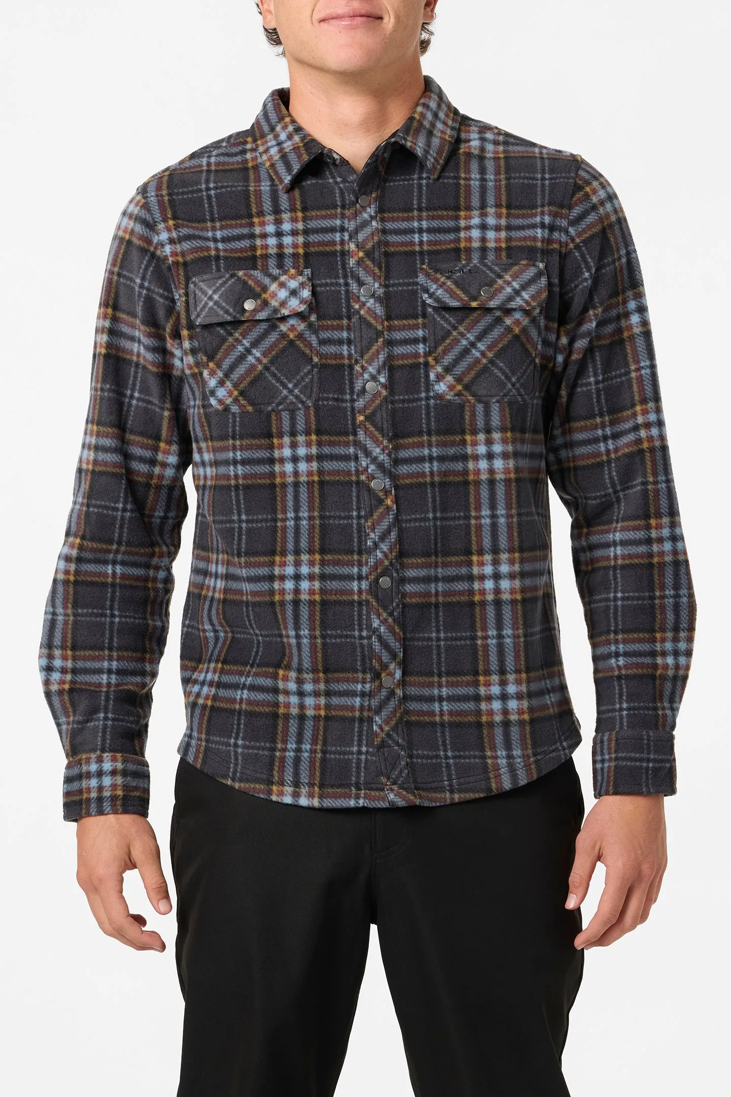 Oneill Mens Shirt Glacier Plaid Superfleece - Image 17