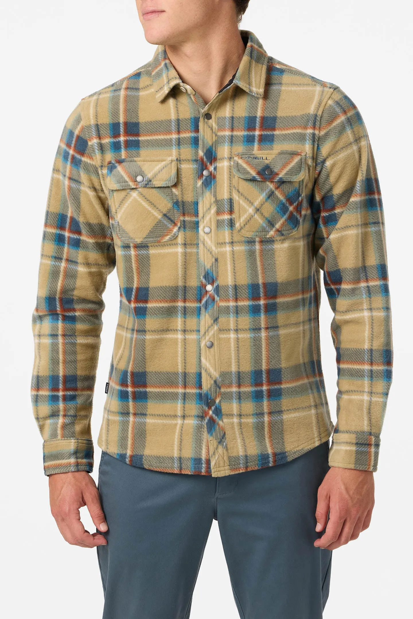 Oneill Mens Shirt Glacier Plaid Superfleece - Image 8