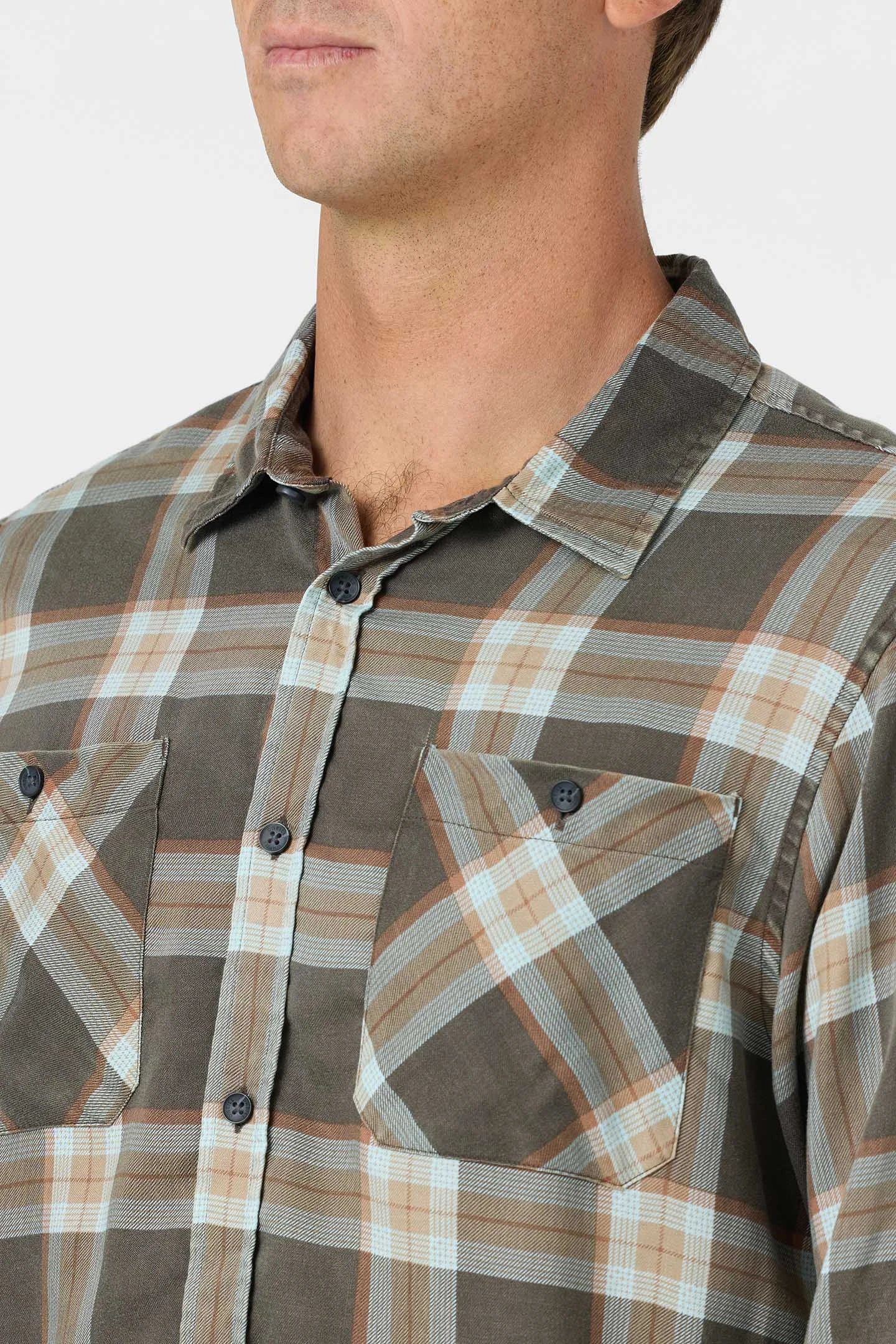 Oneill Mens Shirt O'Riginals Printed Flannel - Image 4