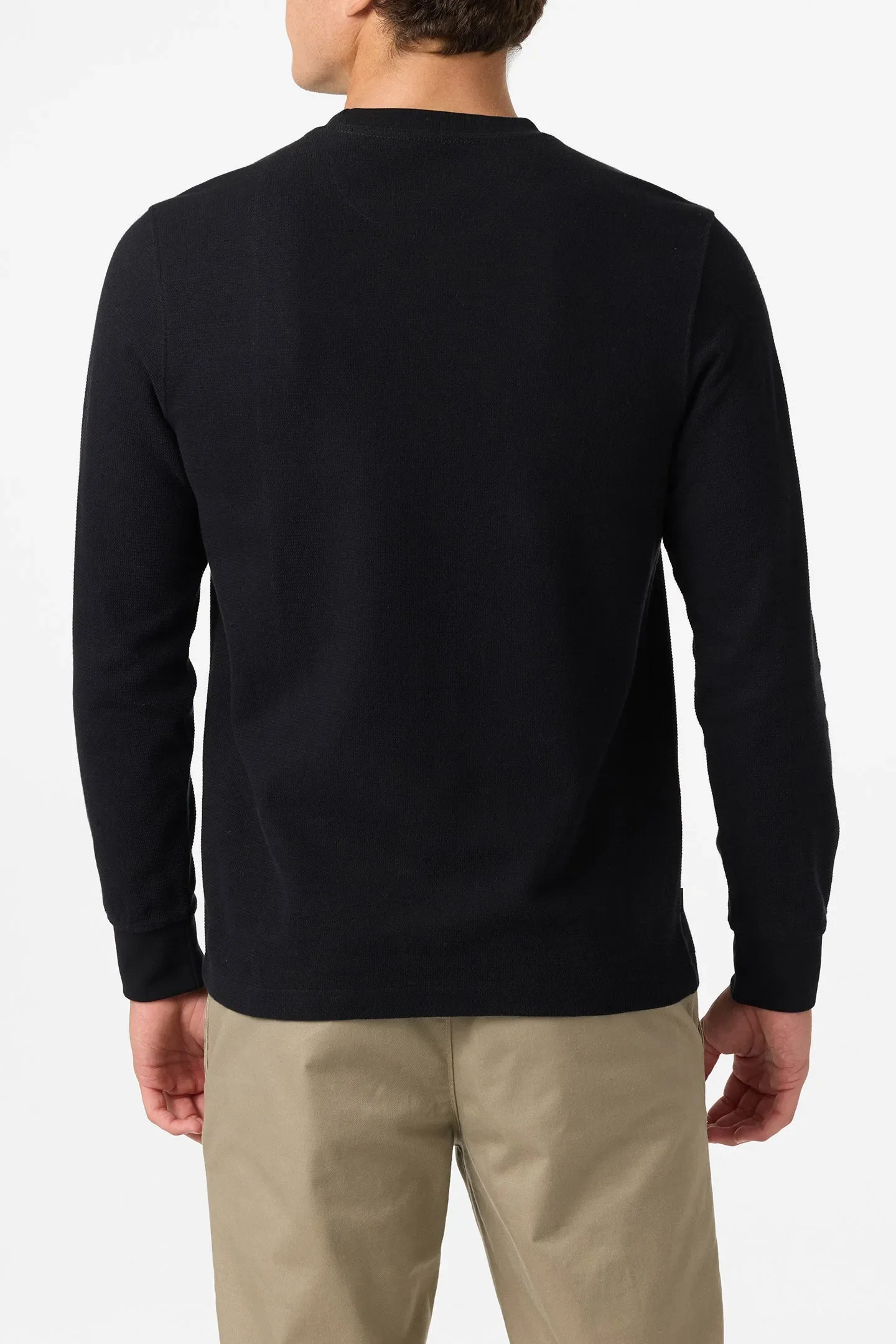 Oneill Mens Shirt Overland Thermal Long Sleeve Pullover - Image 3