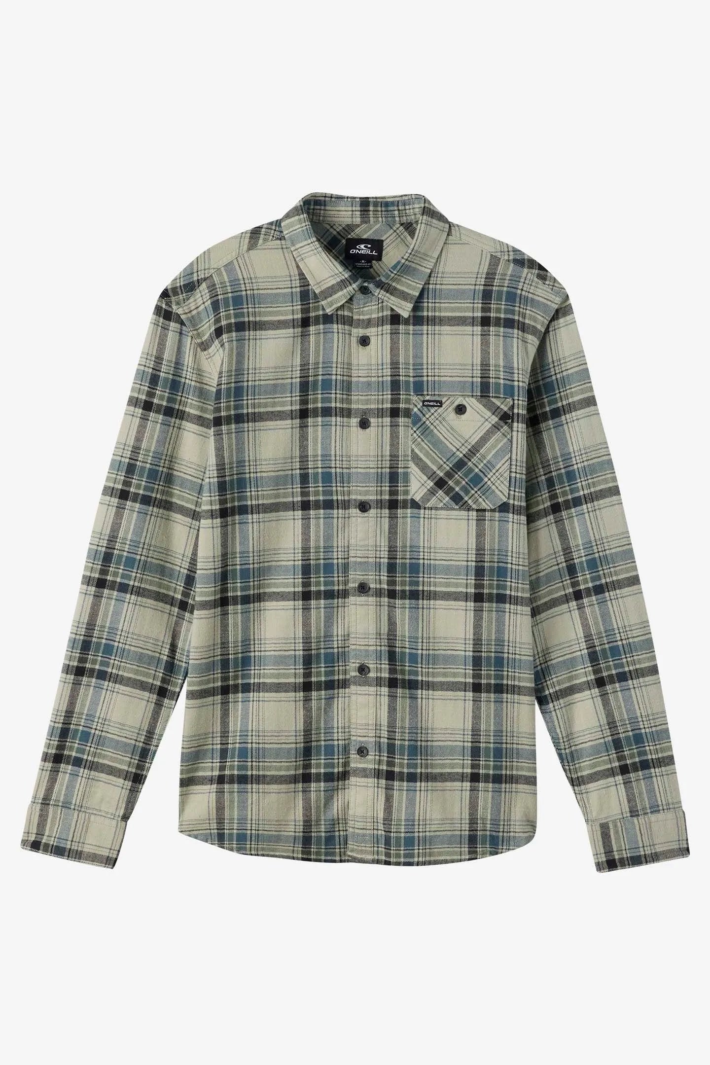 Oneill Mens Shirt Redmond Plaid Flannel - Image 11