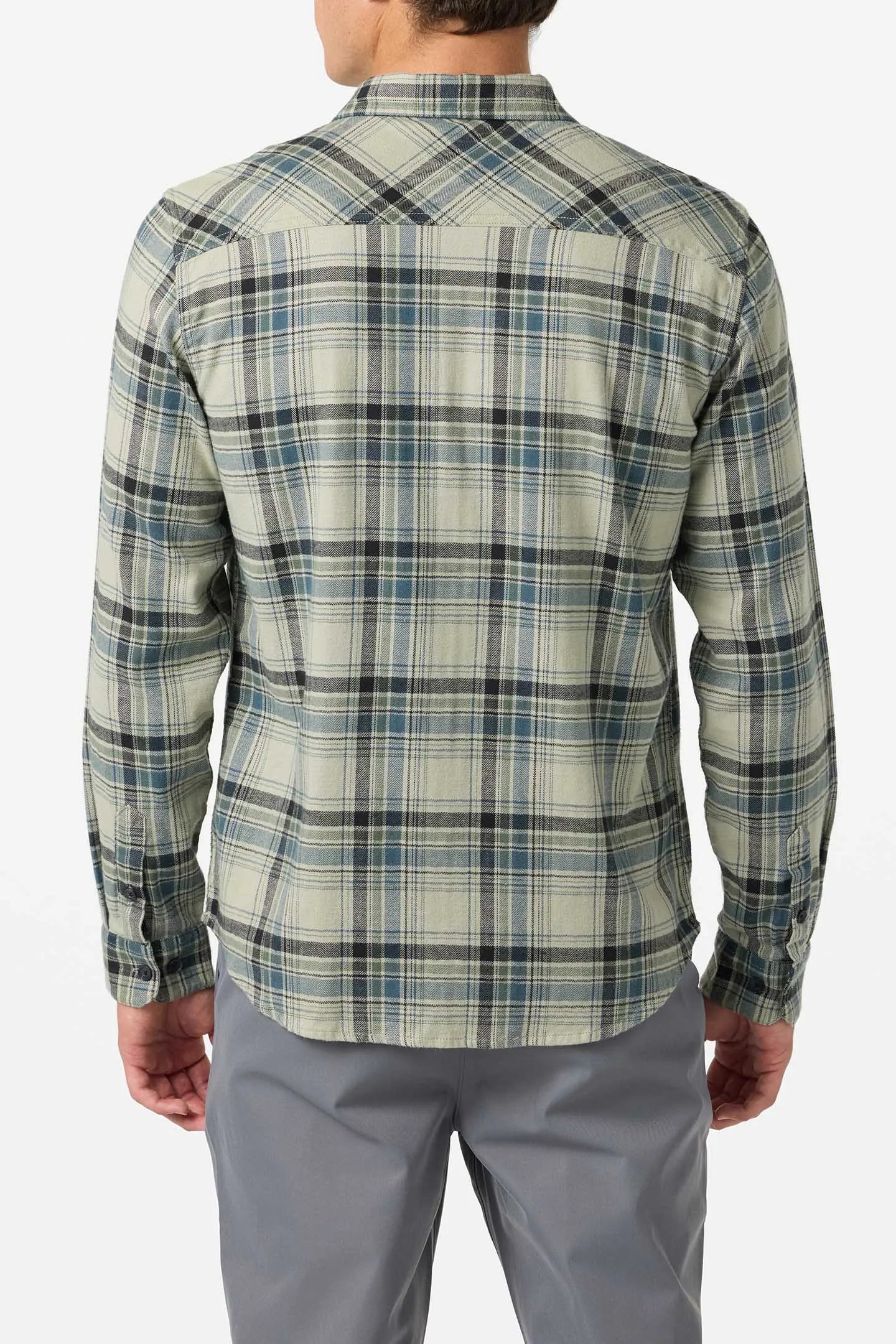 Oneill Mens Shirt Redmond Plaid Flannel - Image 13
