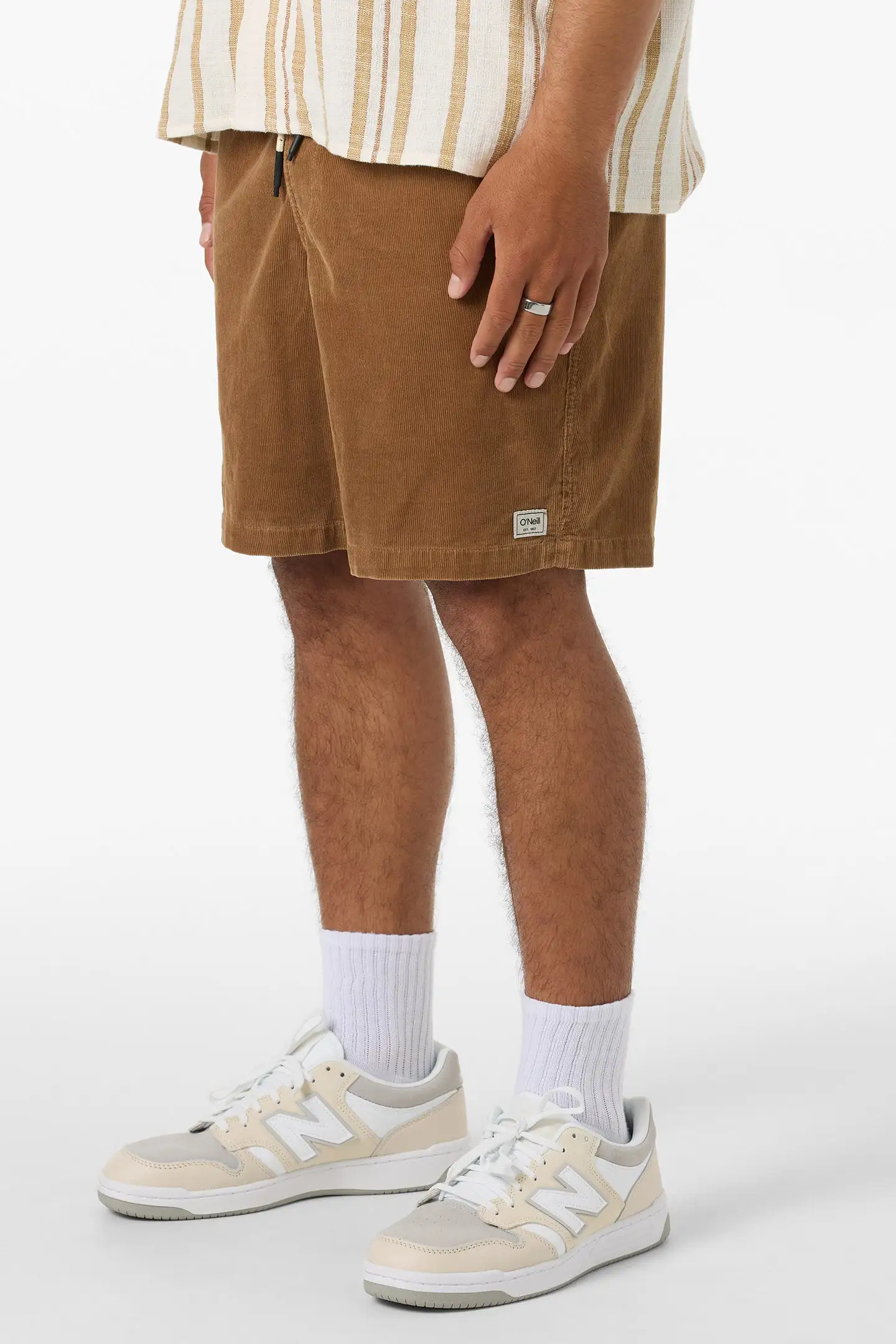 Oneill Mens Shorts O'Riginals Cord Elastic Waist 18" - Image 11