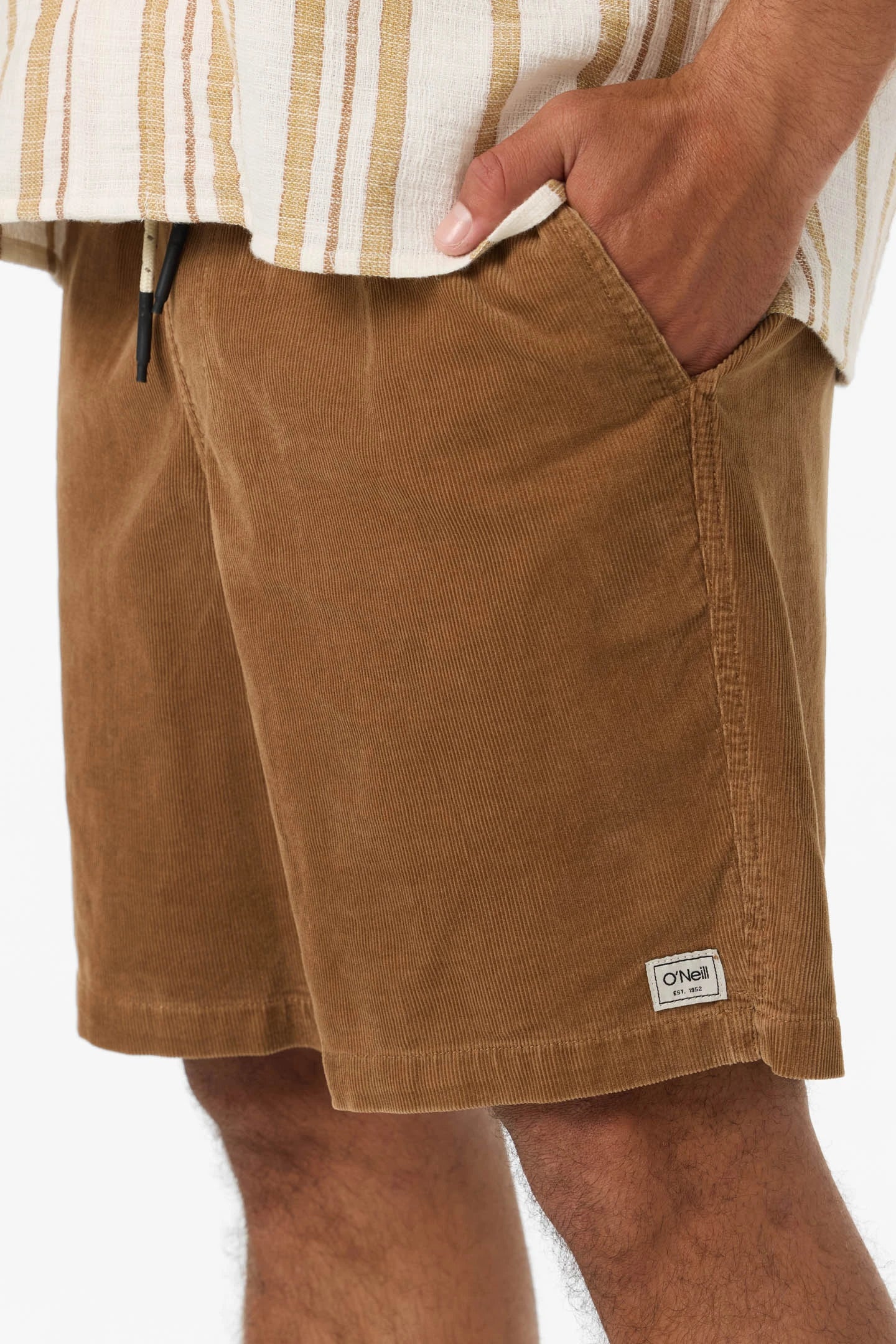 Oneill Mens Shorts O'Riginals Cord Elastic Waist 18" - Image 13