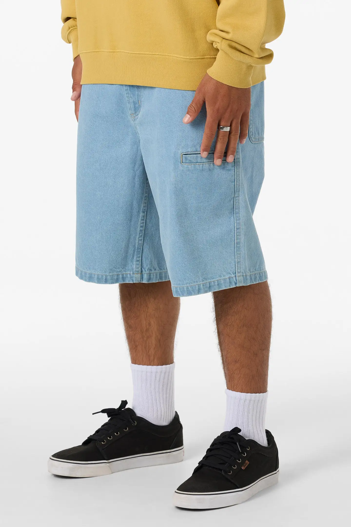 Oneill Mens Shorts O'Riginals Dockside Denim Utility 21" - Image 3