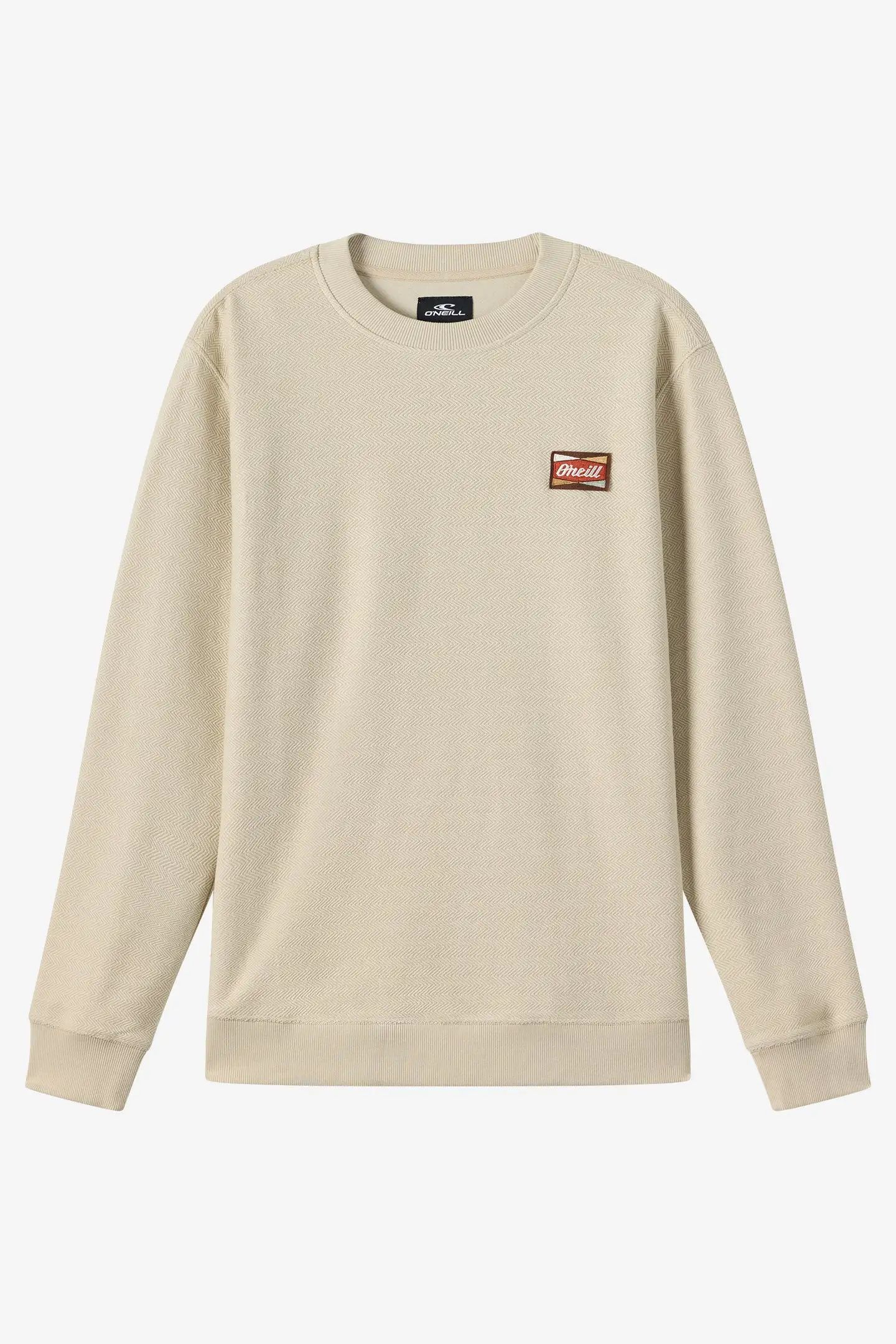 Oneill Mens Sweatshirt Bavaro Solid Crew Neck Fleece