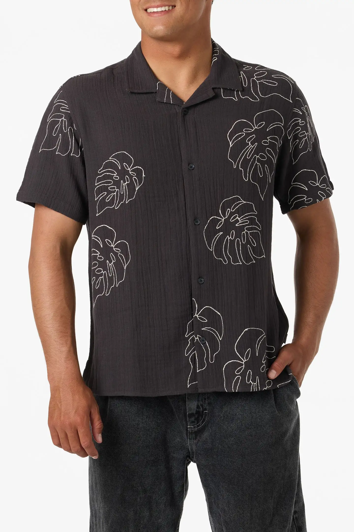 Oneill Mens Woven Pipeline Rodeo Monstera - Image 10