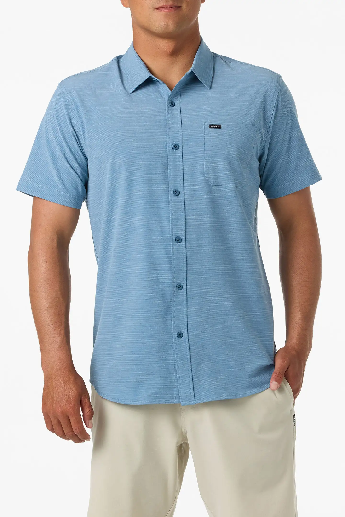 Oneill Mens Woven UPF Slub Solid Standard Fit - Image 8