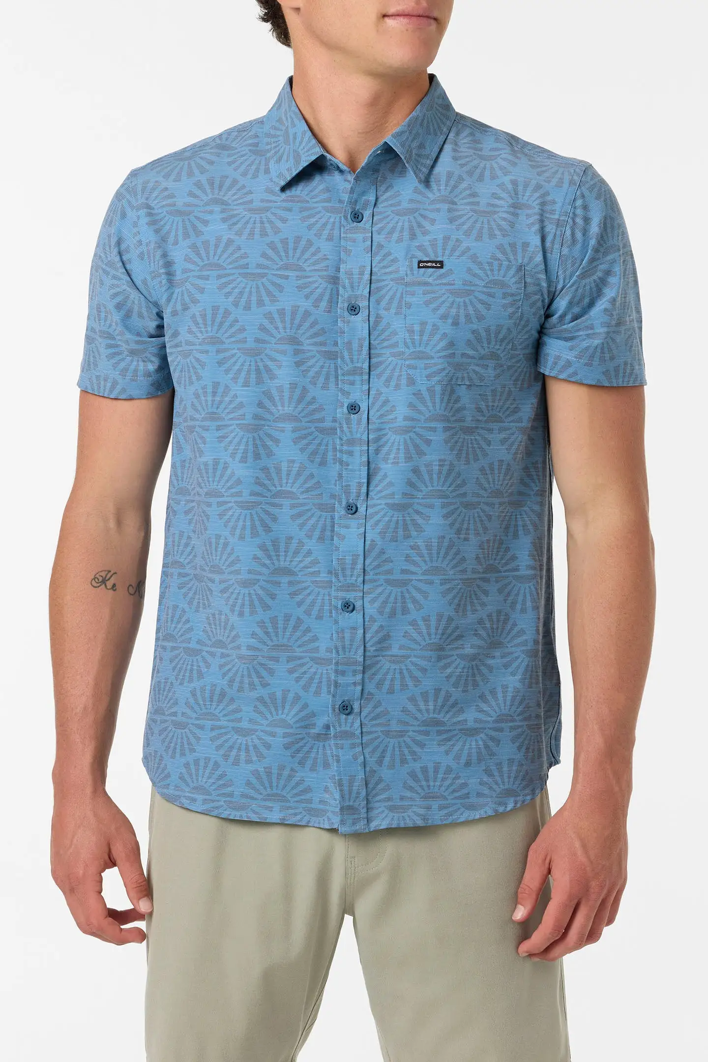 Oneill Mens Woven UPF Slub Standard - Image 47