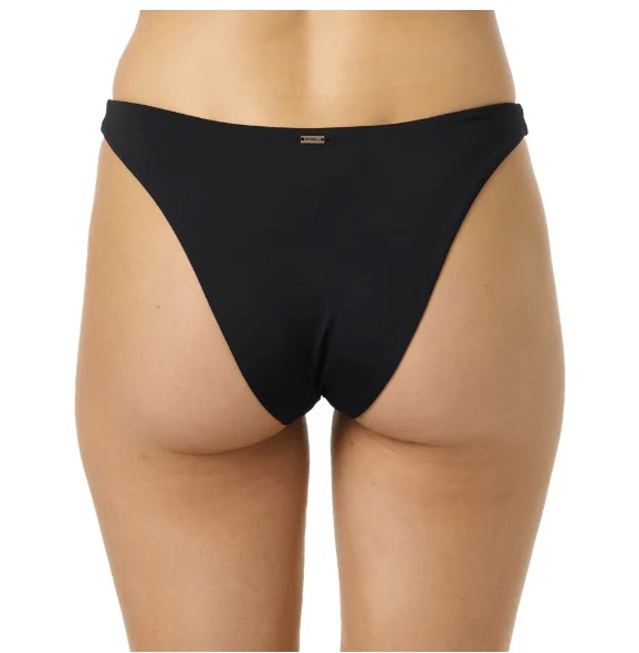 Oneill Womens Bikini Bottoms Saltwater Solids Flamenco Cheeky - Image 3