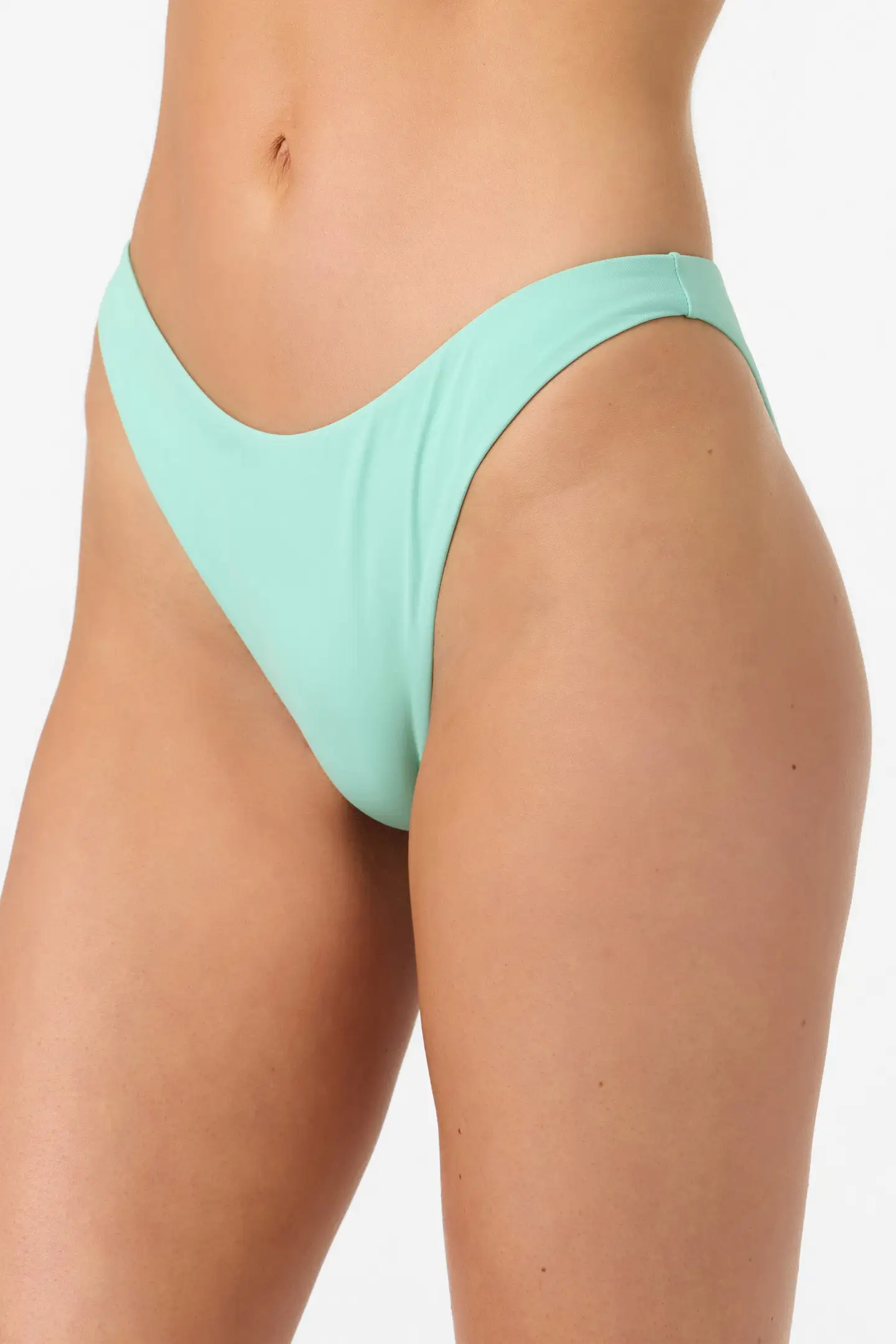 Oneill Womens Bikini Bottoms Saltwater Solids Flamenco Cheeky - Image 30