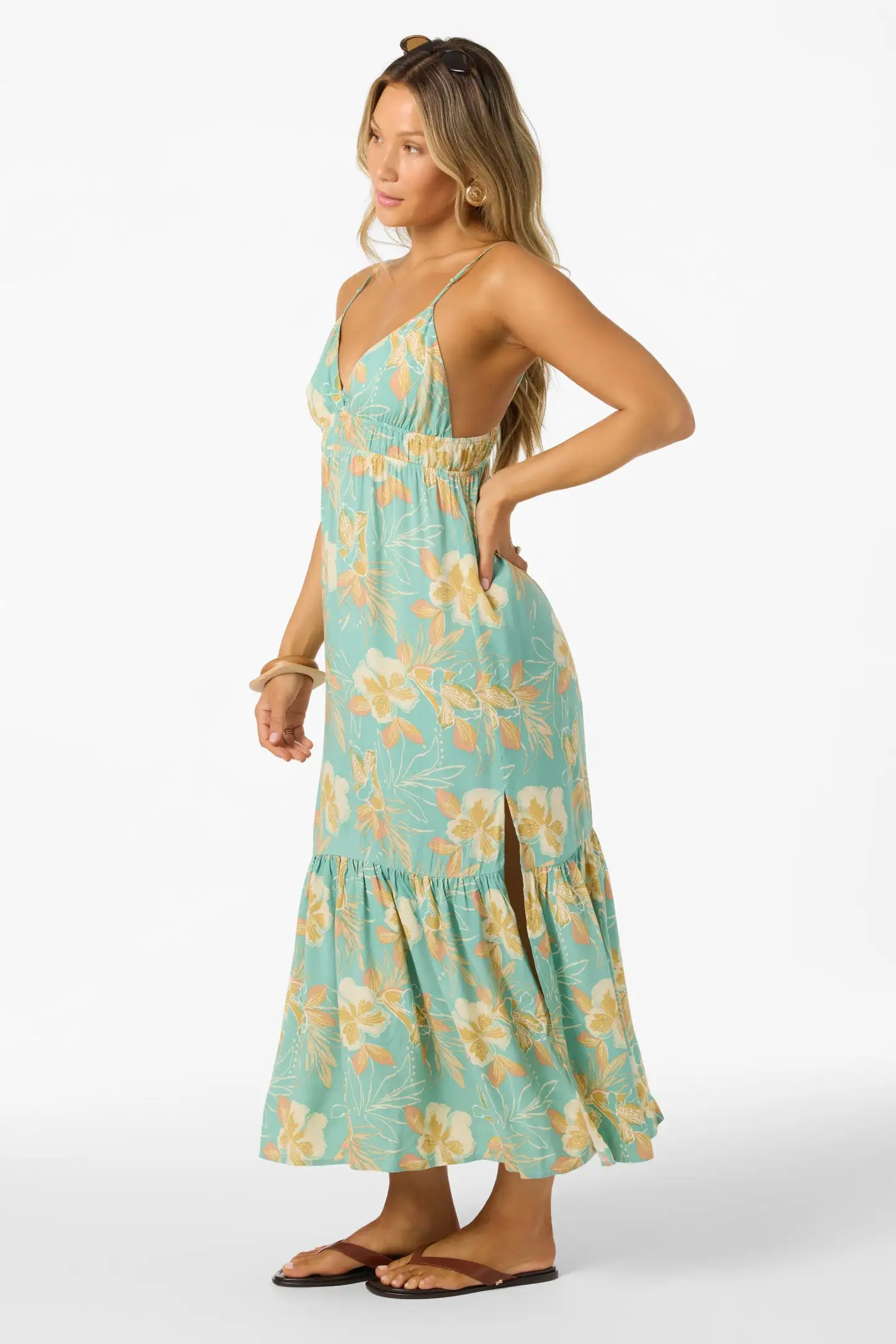 Oneill Womens Dress Julez Tiki Midi - Image 3
