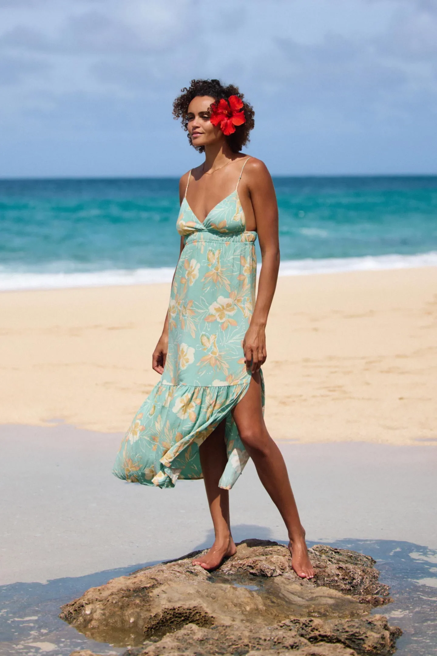 Oneill Womens Dress Julez Tiki Midi - Image 4