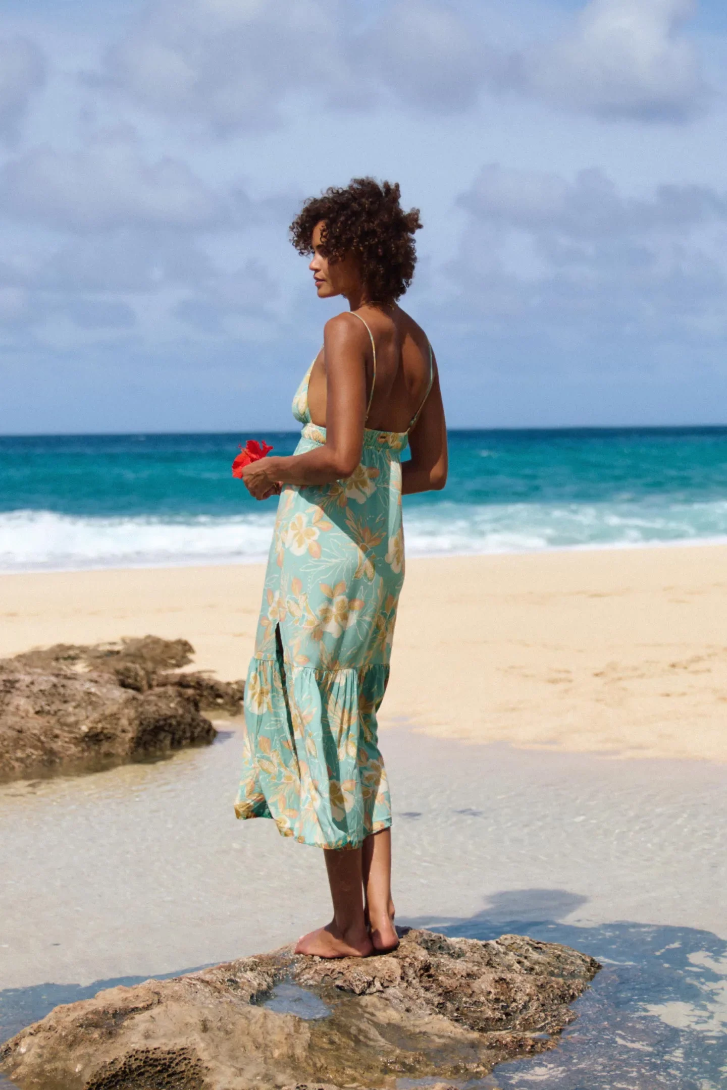 Oneill Womens Dress Julez Tiki Midi - Image 5