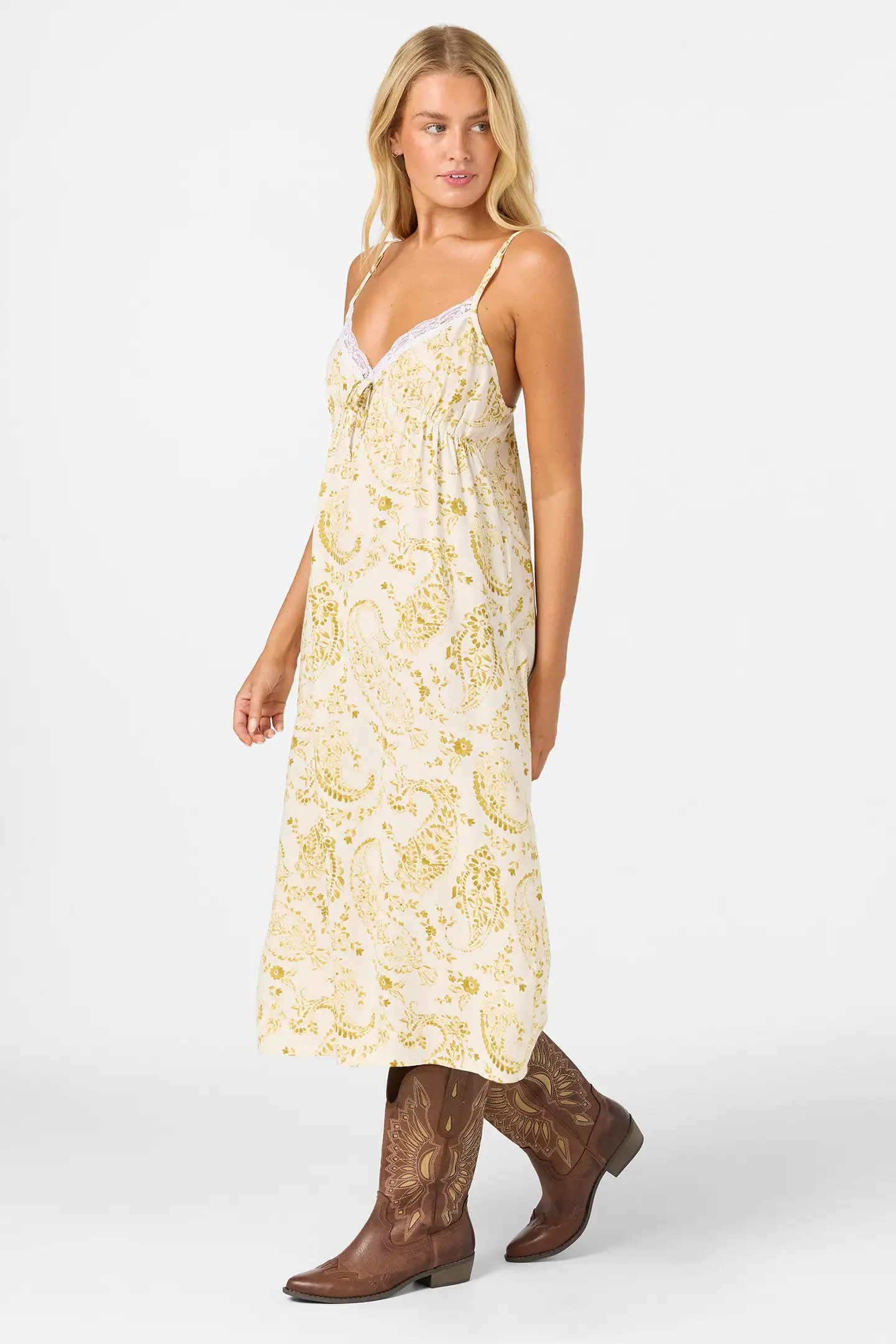 Oneill Womens Dress O'Riginals Dayna Whispy Midi - Image 3