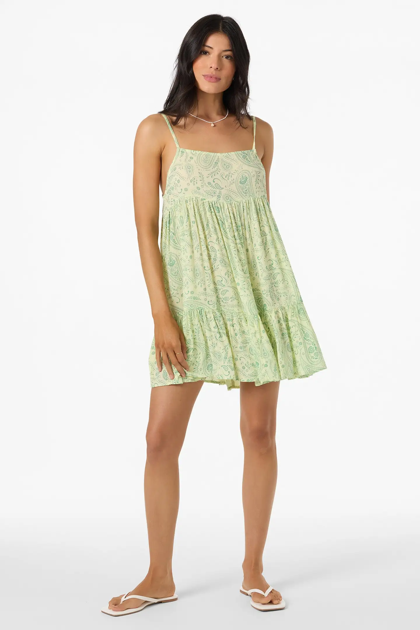 Oneill Womens Dress Saltwater Essentials Rilee Printed Mini Cover-Up - Image 17