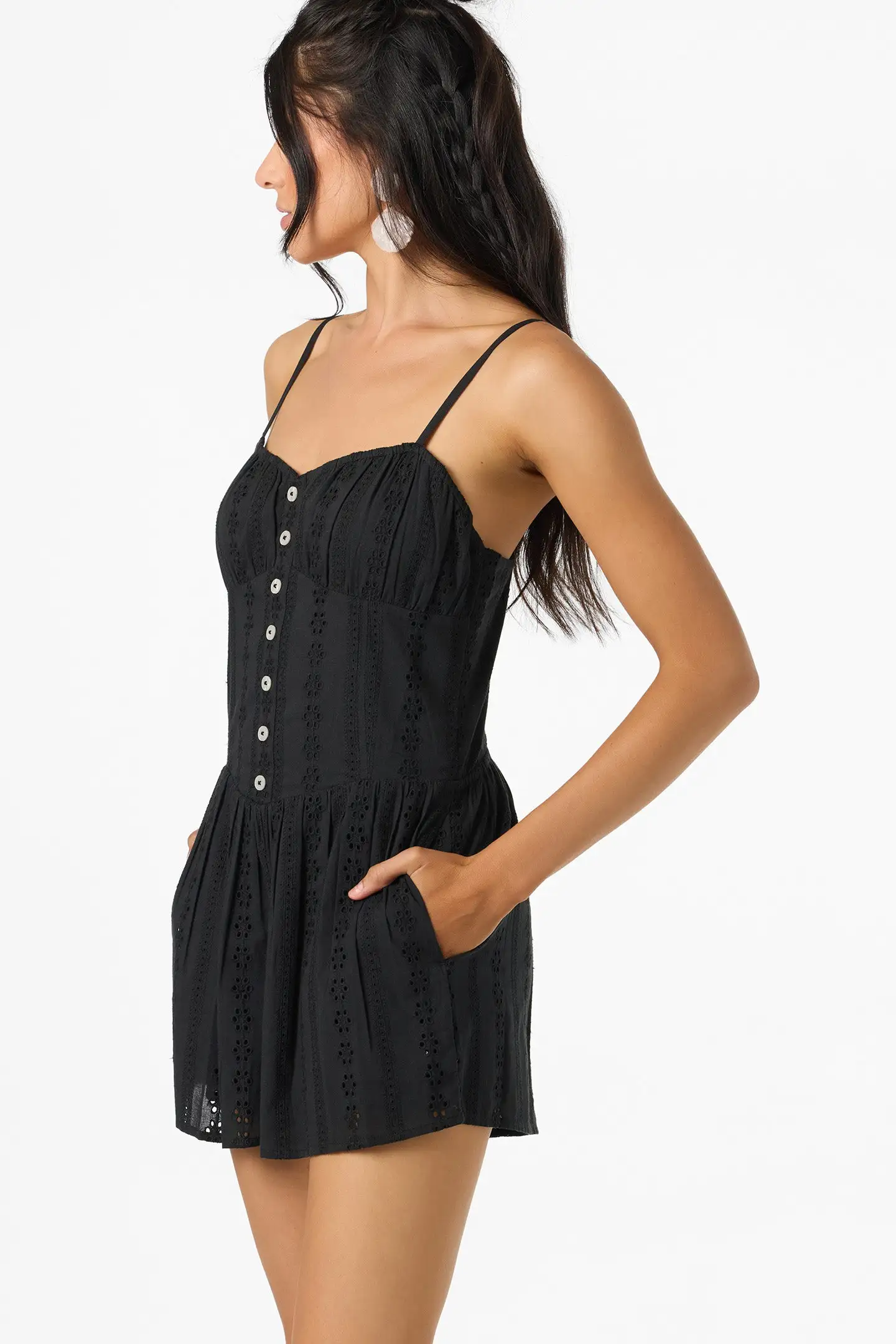 Oneill Womens Romper Olive - Image 8