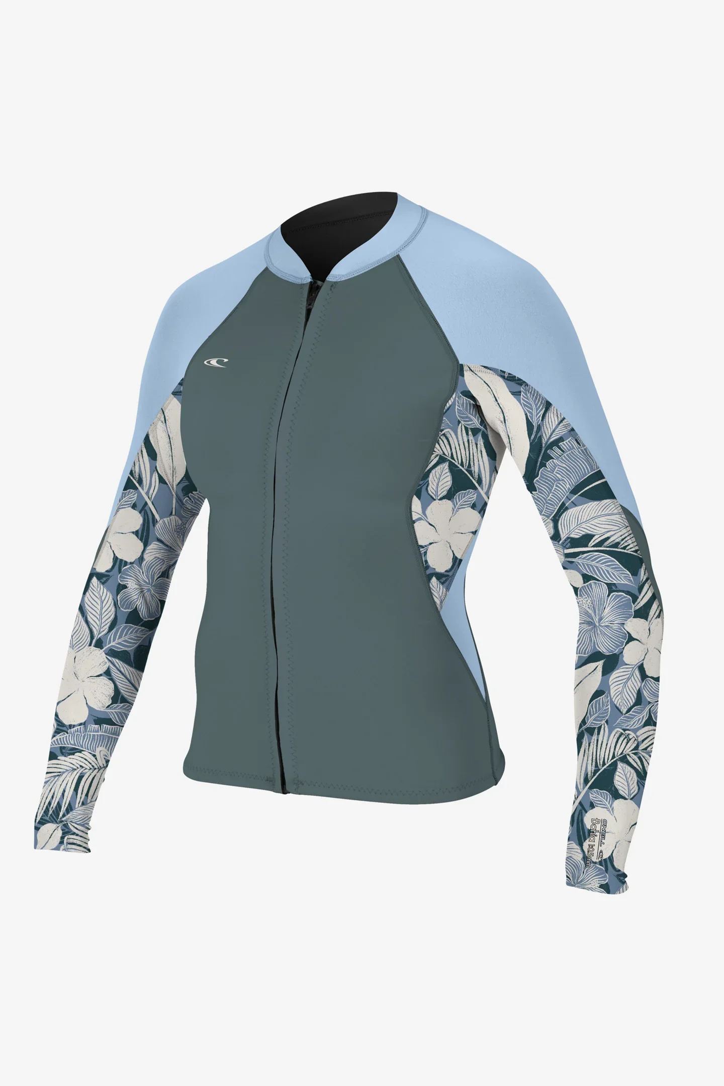 Oneill Womens Wetsuit Bahia 1.5mm Full Zip Jacket - Image 3
