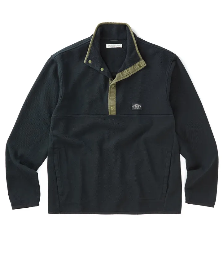 Outerknown Mens Jacket Blanket Snap Popover
