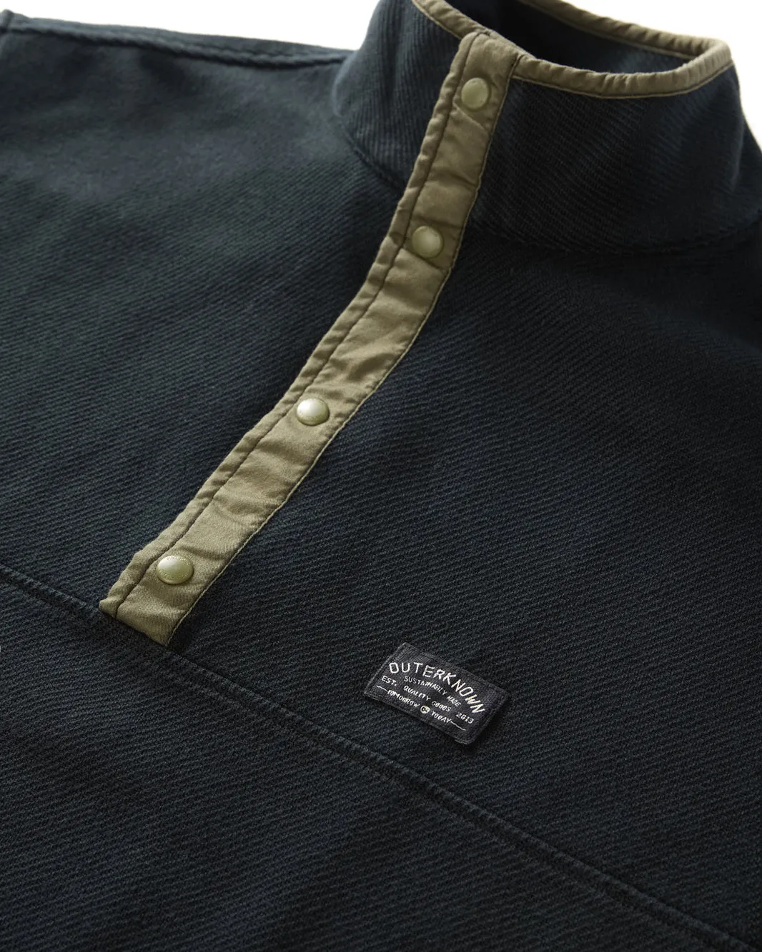 Outerknown Mens Jacket Blanket Snap Popover - Image 2