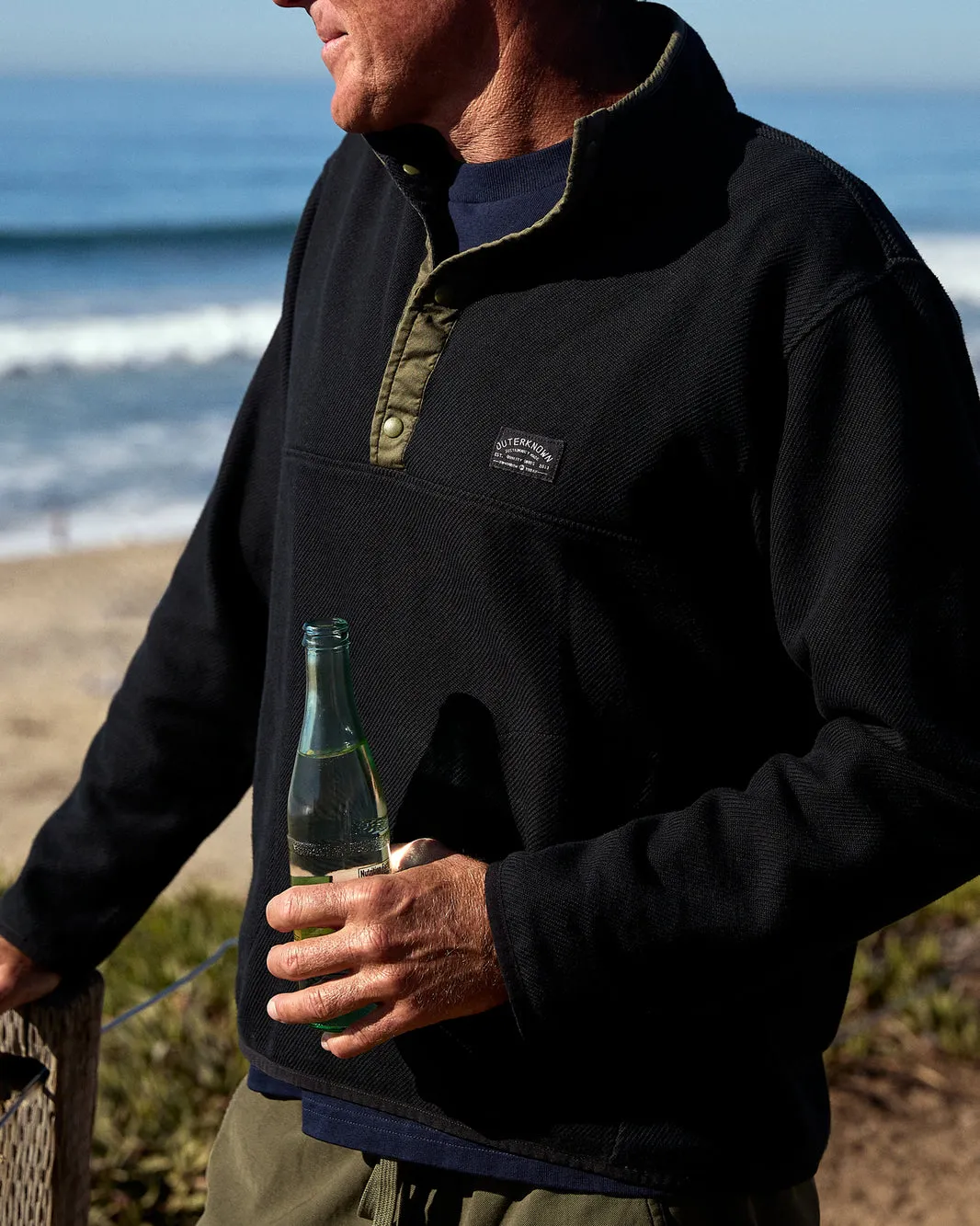 Outerknown Mens Jacket Blanket Snap Popover - Image 6