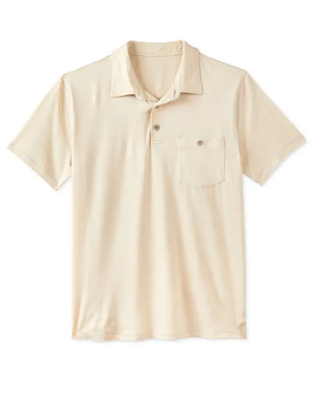 Outerknown Mens Knit Sun Polo - Image 6
