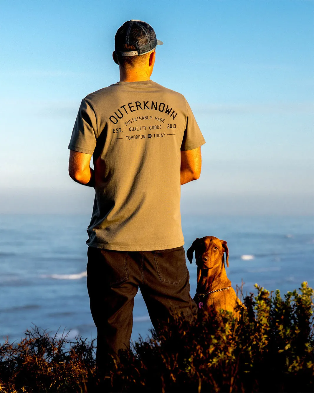 Outerknown Mens Shirt Industrial Outerknown Pocket Tee - Image 8