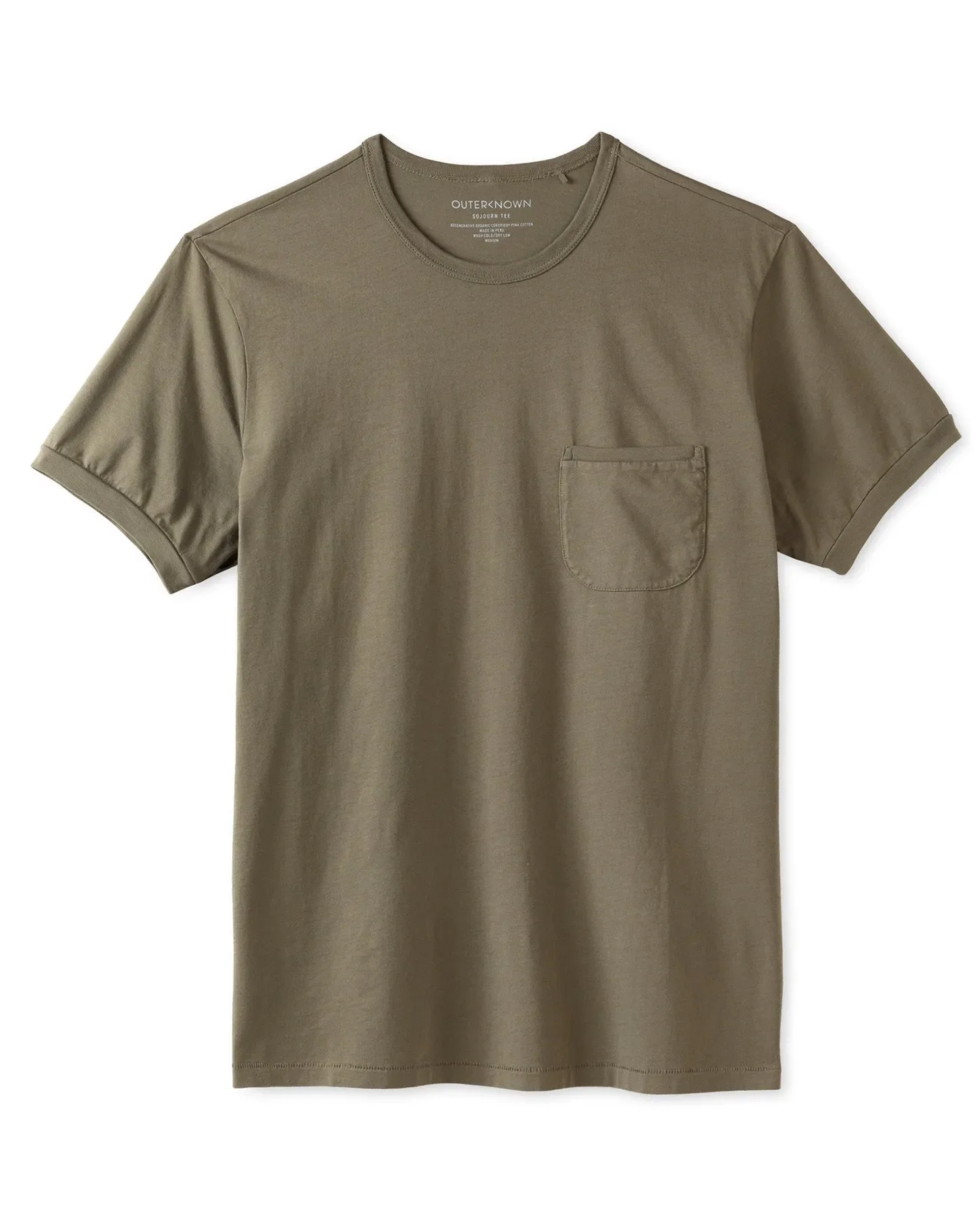 Outerknown Mens Shirt Sojourn Pocket Tee - Image 14