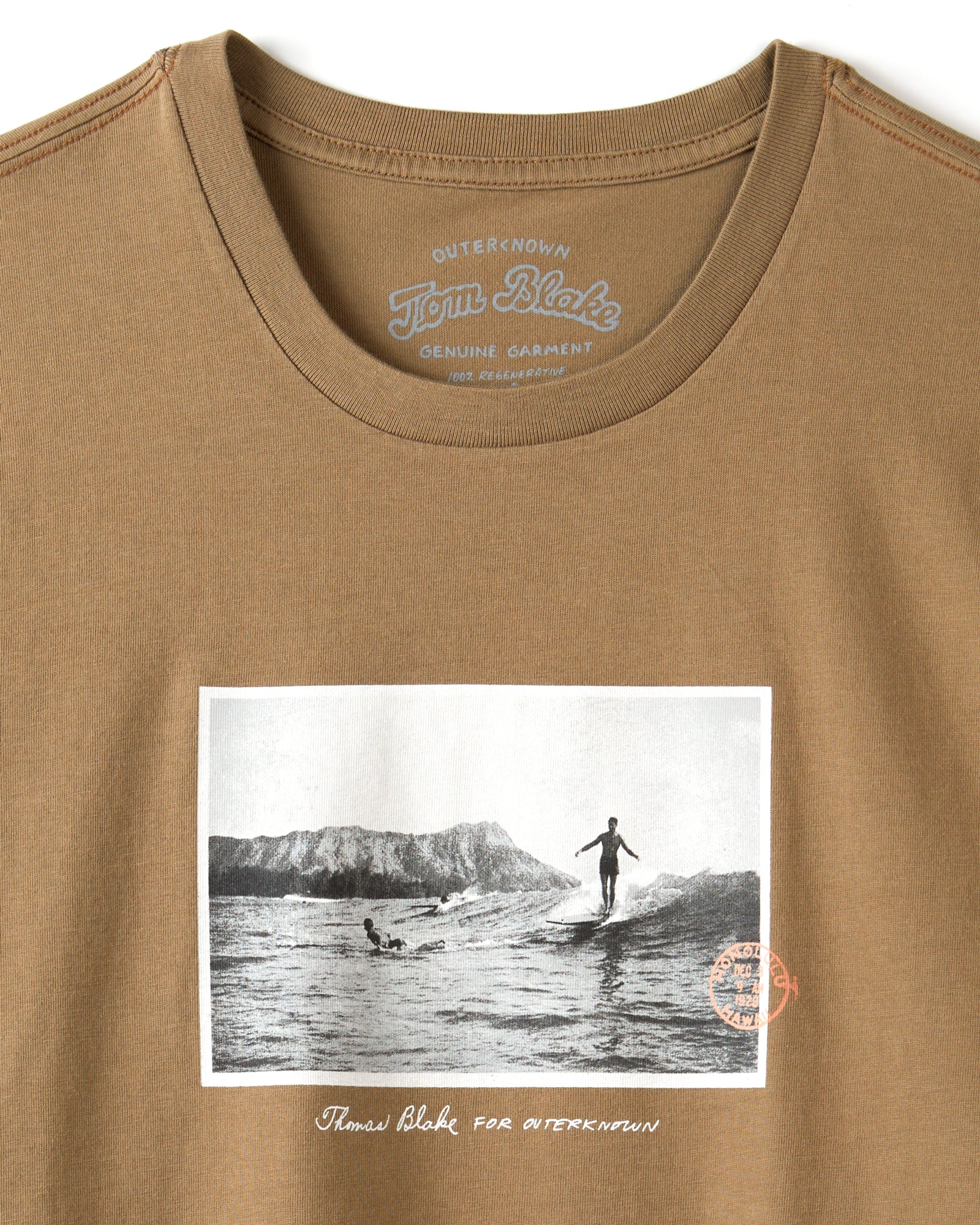 Outerknown Mens Shirt Tom Blake Photo Tee - Image 2