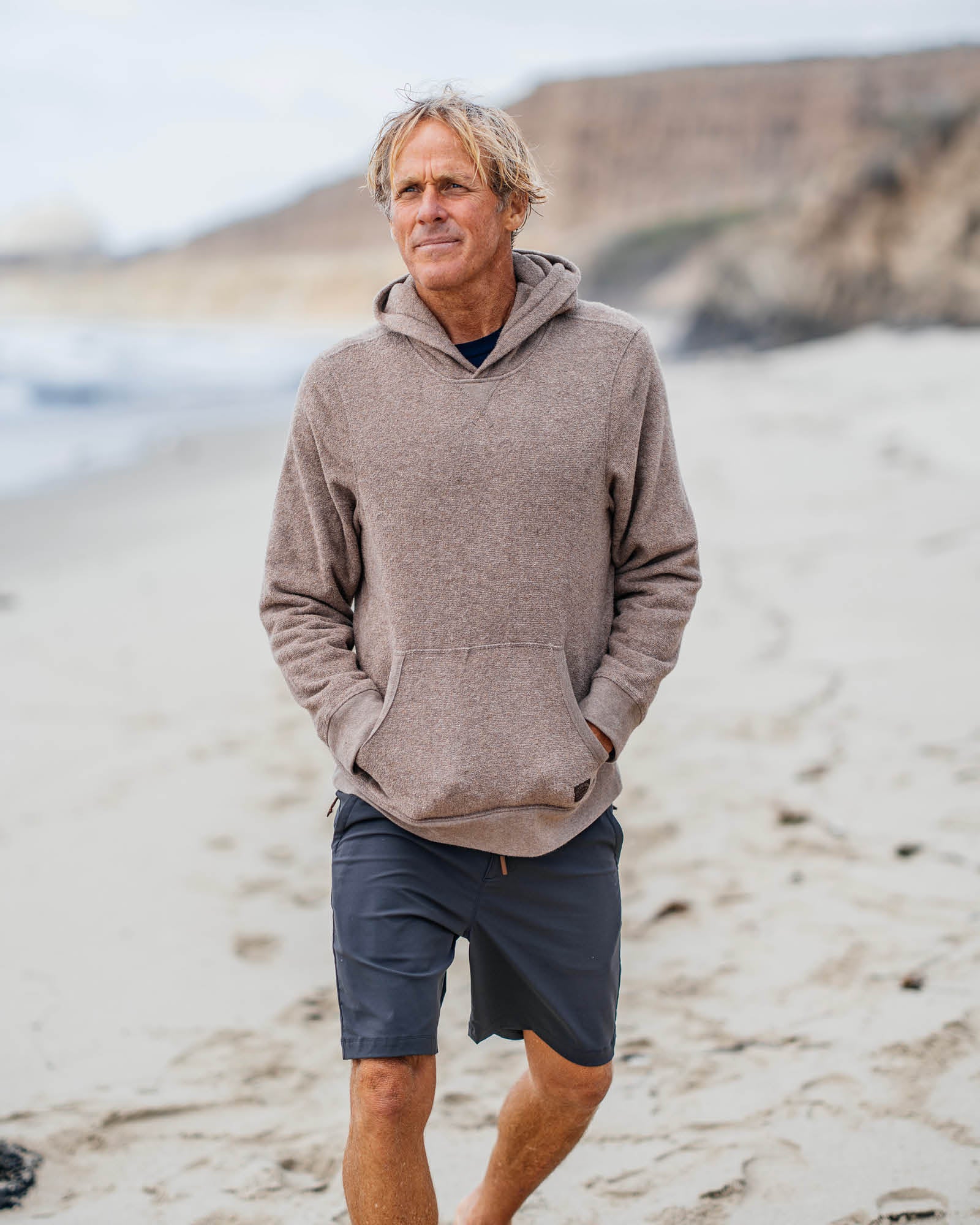 Outerknown Mens Sweatshirt Hightide Pullover Hoodie - Image 3