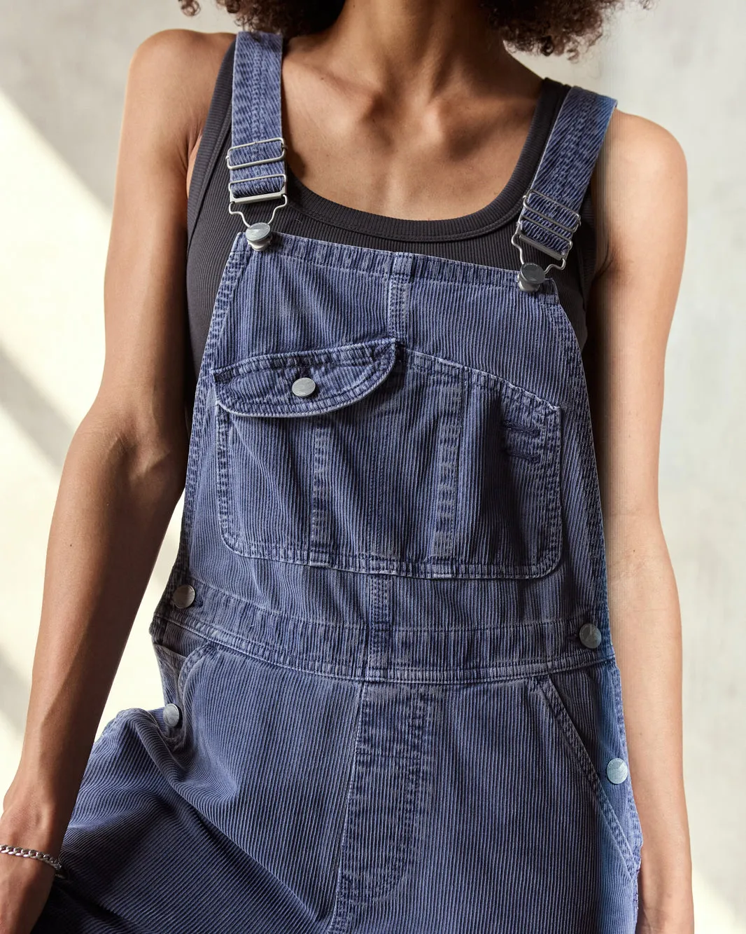 Outerknown Womens Pants Voyage Cord Overalls - Image 2