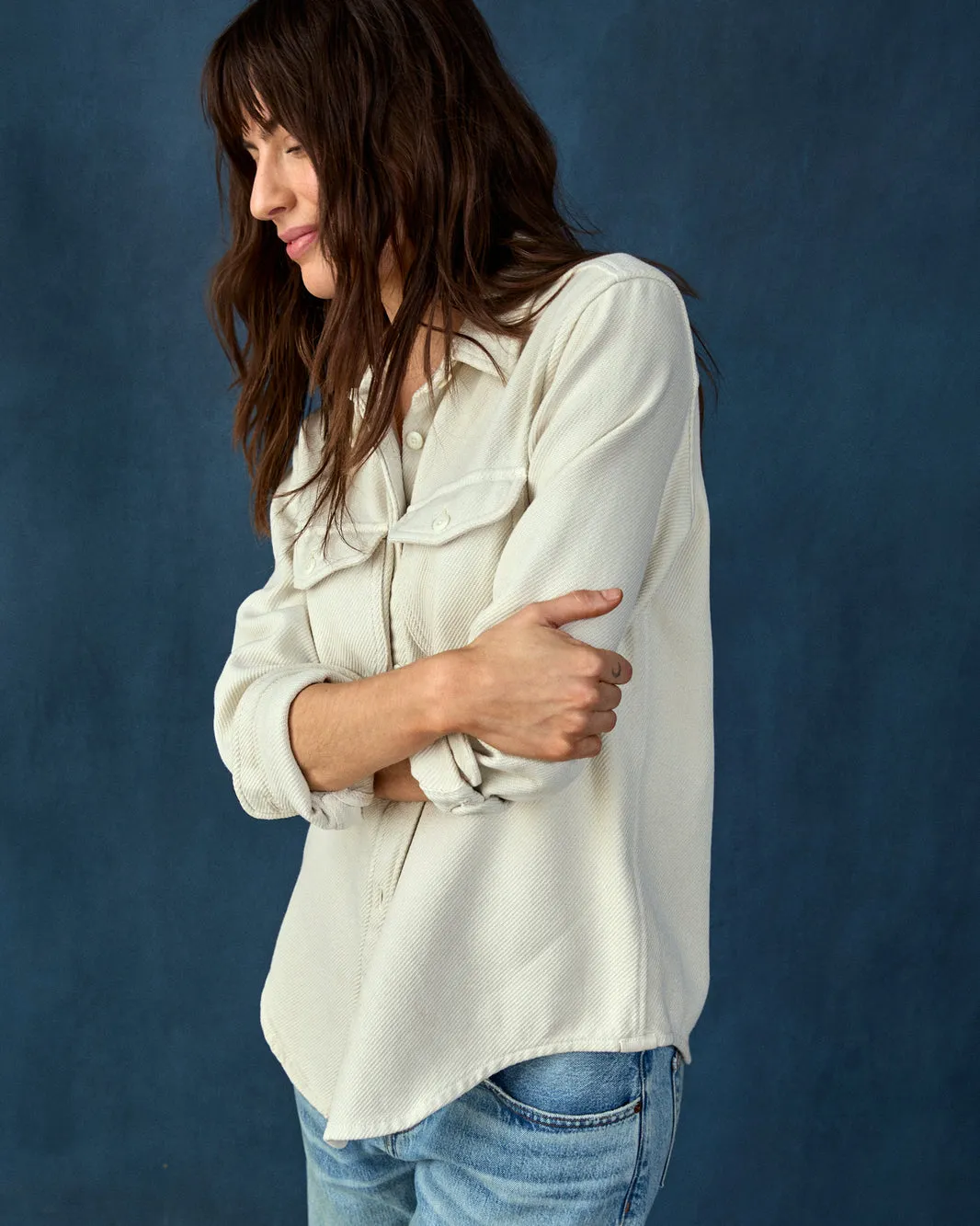 Outerknown Womens Shirt Chroma Blanket - Image 4