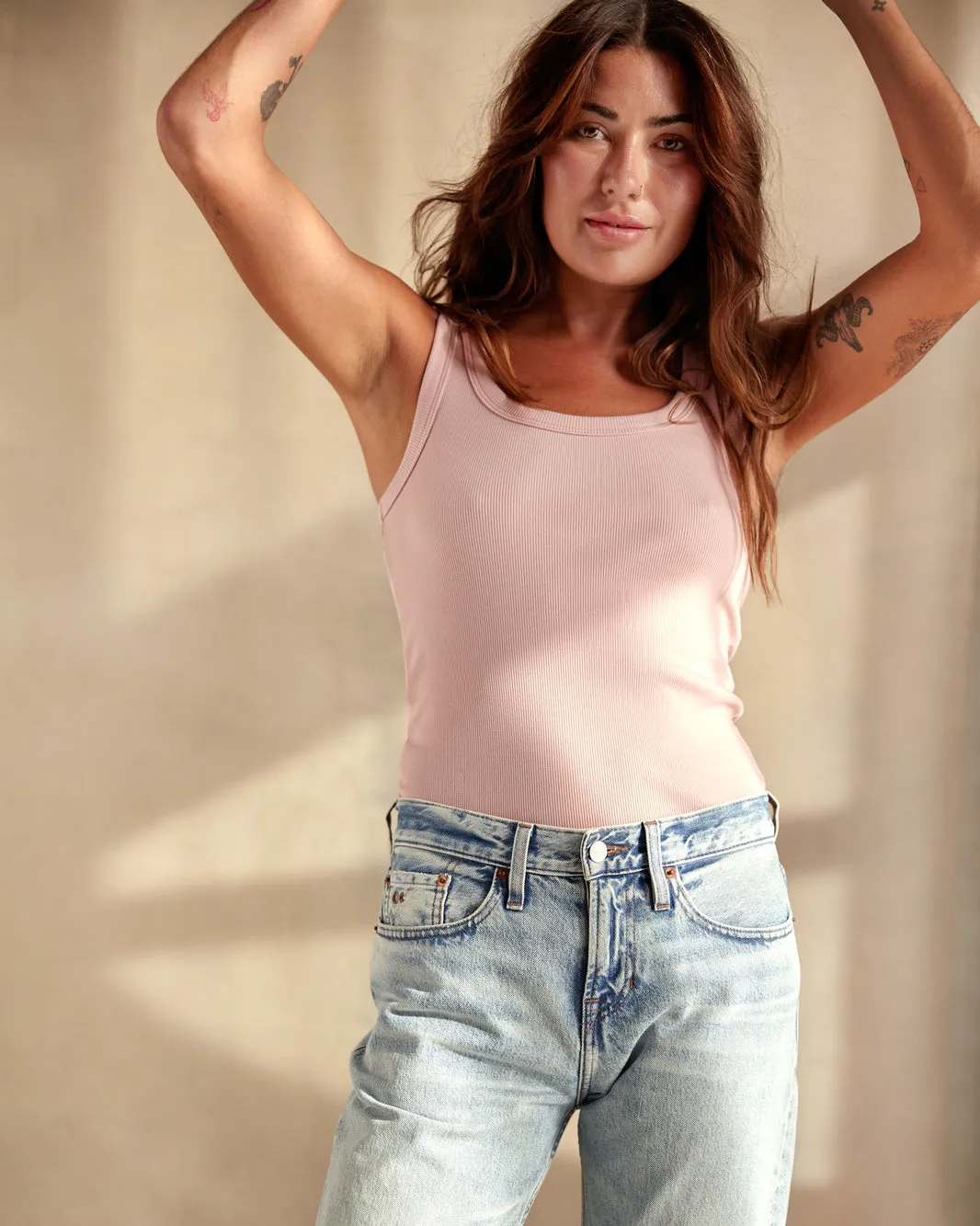 Outerknown Womens Tank Top Sojourn Ribbed - Image 8