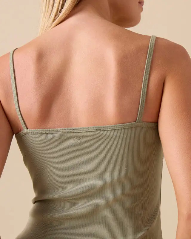 Outerknown Womens Tank Top Sojourn Ribbed Crop - Image 7