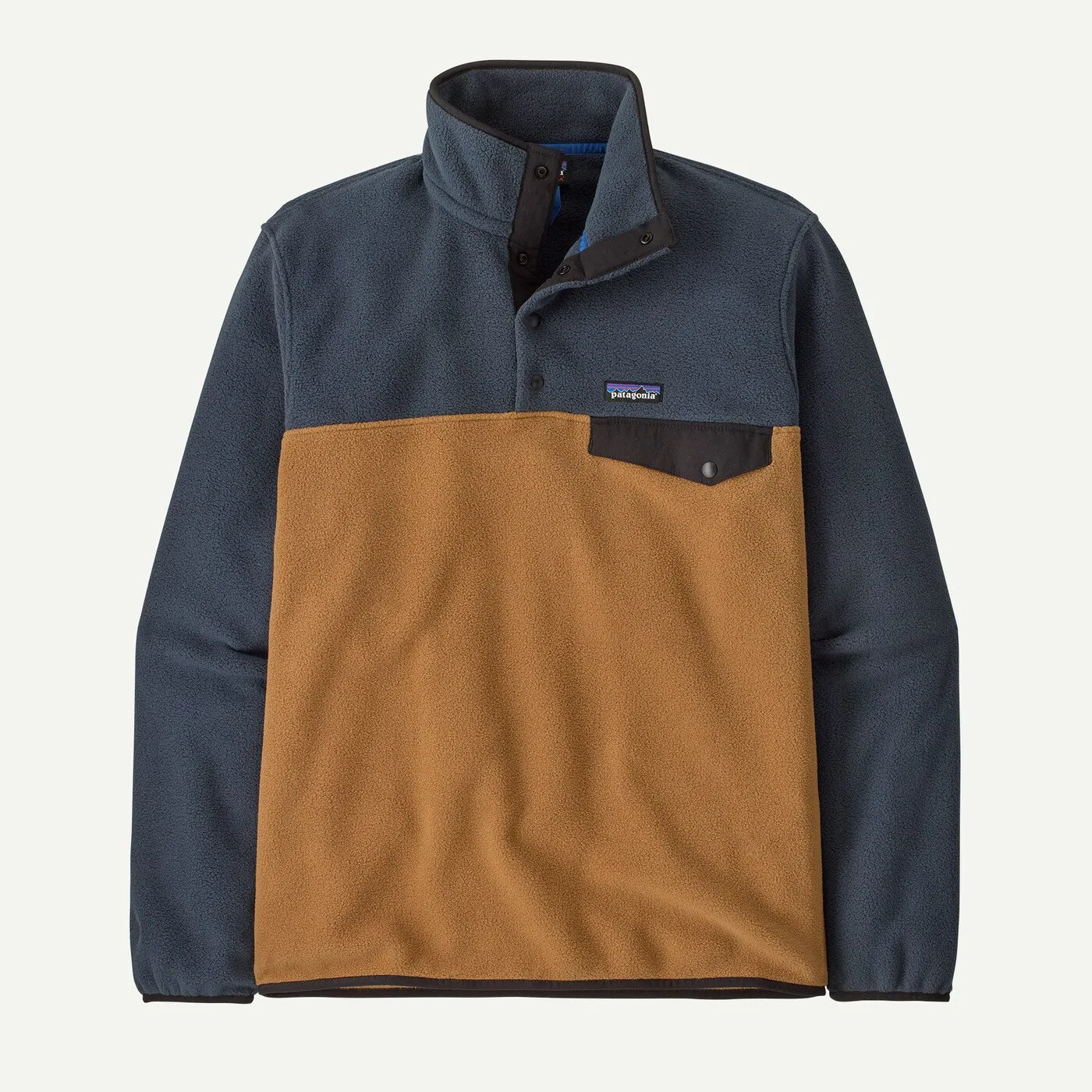 Patagonia Mens Sweatshirt Lightweight Synchilla Snap-T Fleece Pullover