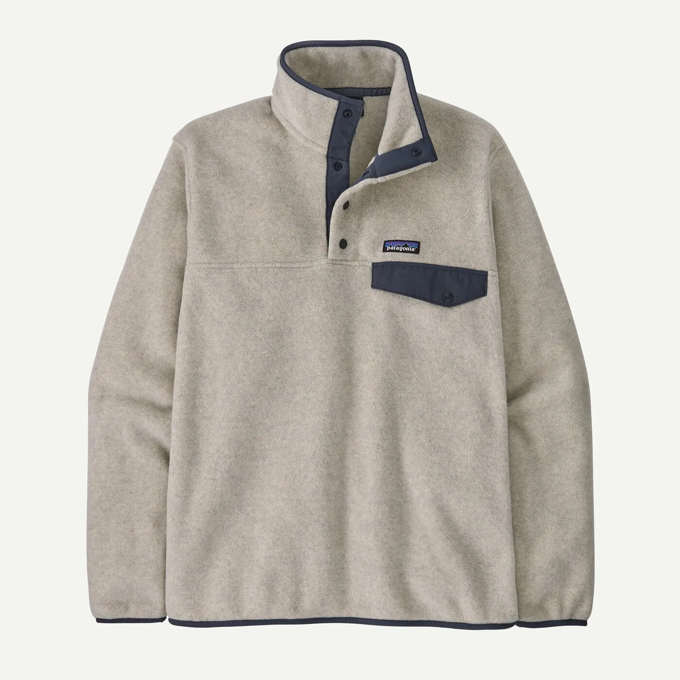 Patagonia Mens Sweatshirt Lightweight Synchilla Snap-T Fleece Pullover - Image 4
