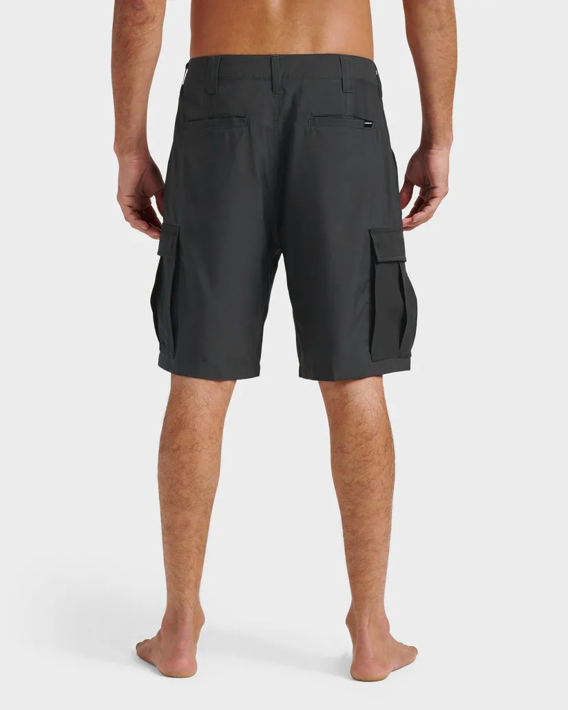 Quiksilver Mens Shorts Union Amphibian Cargo 20" Hybrid - Image 3
