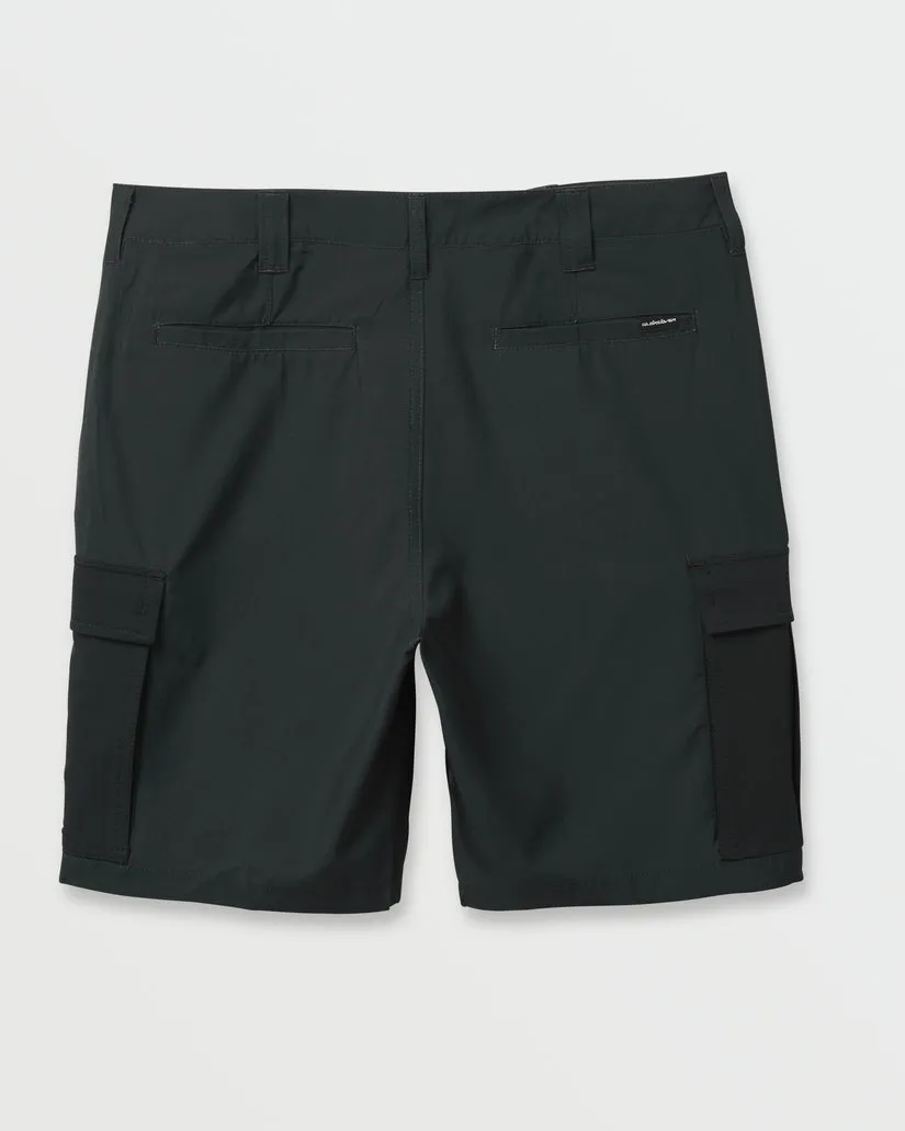 Quiksilver Mens Shorts Union Amphibian Cargo 20" Hybrid - Image 5