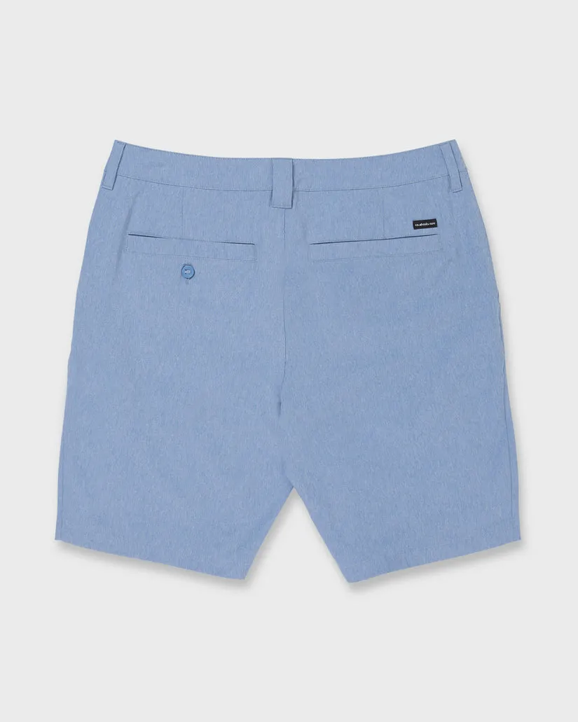 Quiksilver Mens Shorts Union Heather Amphibian 20" Hybrid - Image 14
