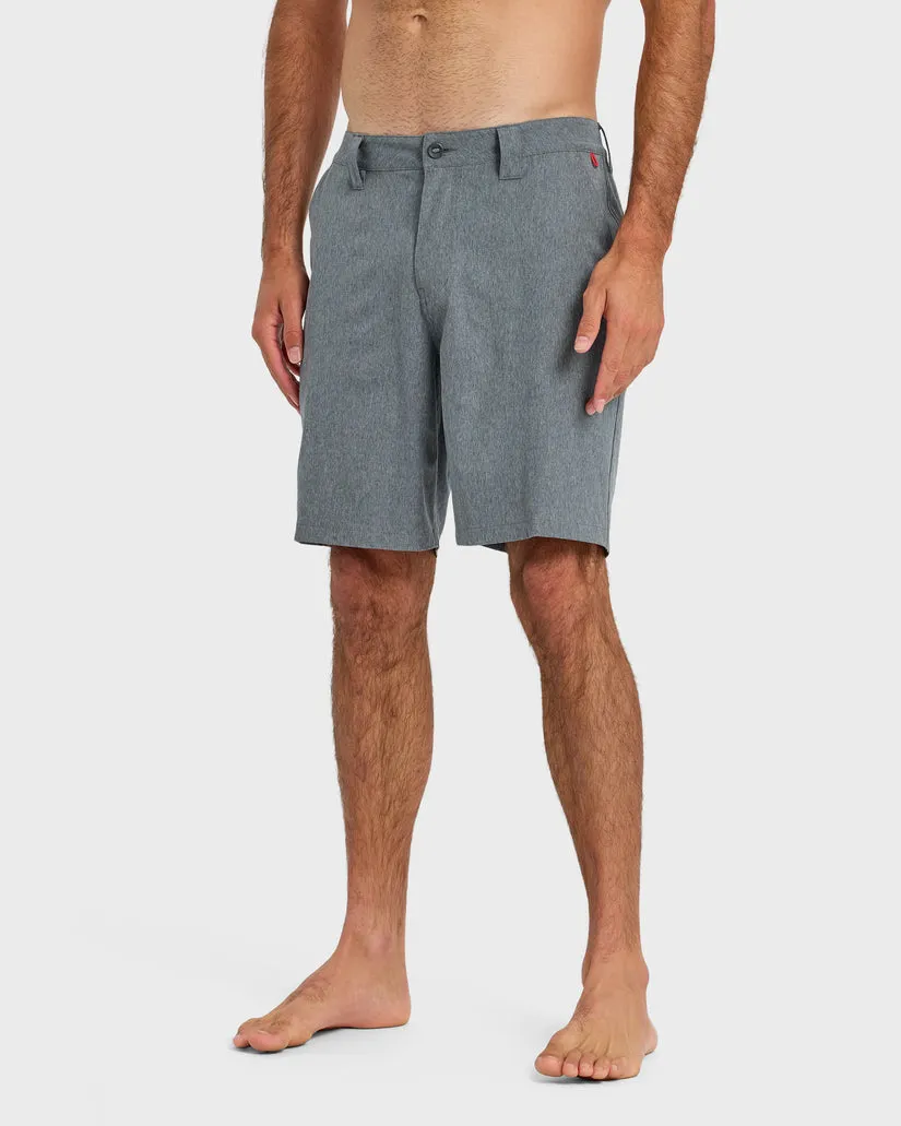 Quiksilver Mens Shorts Union Heather Amphibian 20" Hybrid - Image 2