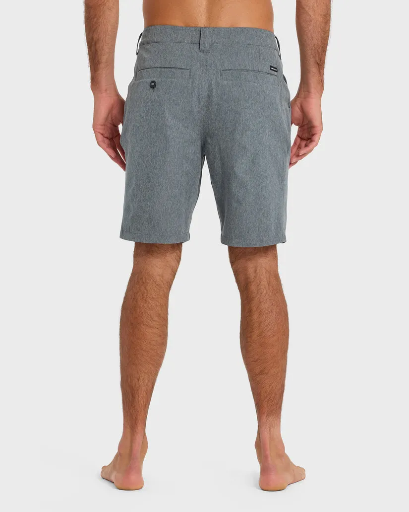Quiksilver Mens Shorts Union Heather Amphibian 20" Hybrid - Image 3