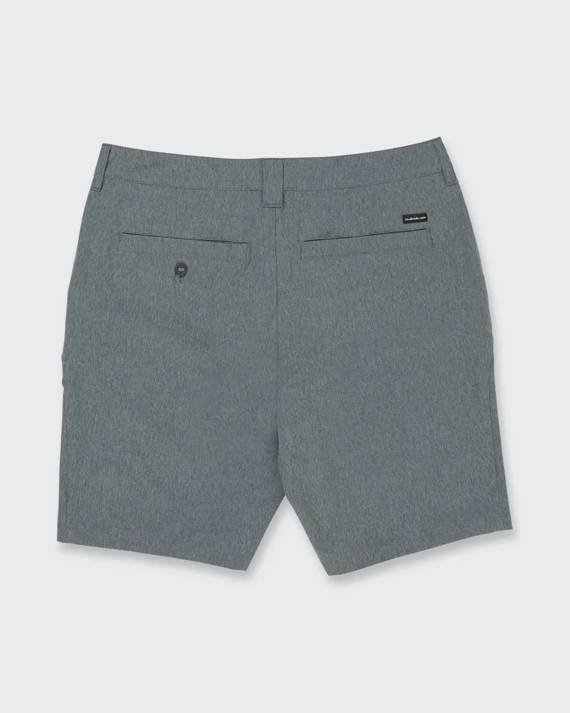 Quiksilver Mens Shorts Union Heather Amphibian 20" Hybrid - Image 7